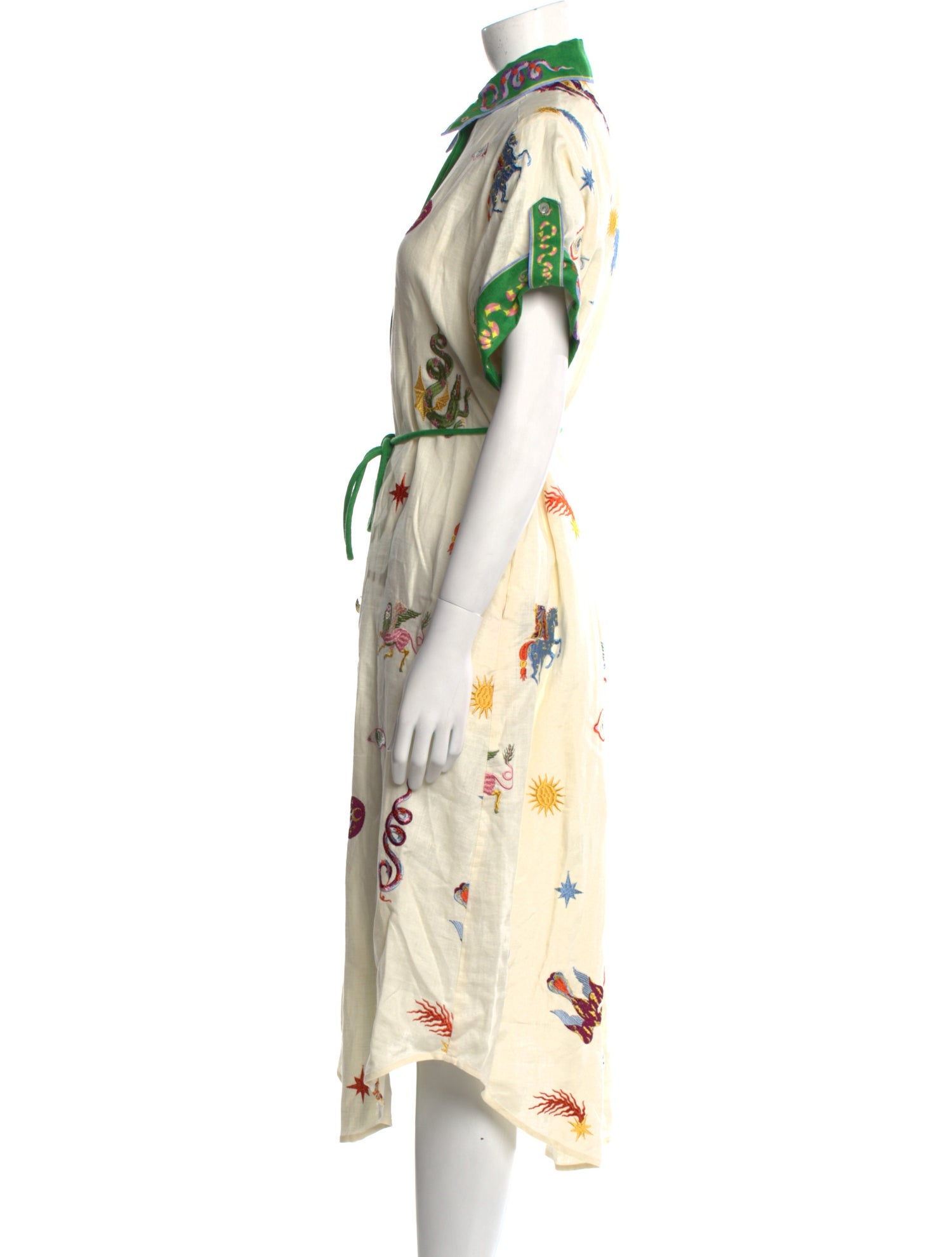 ALÉMAIS Linen Long Dress