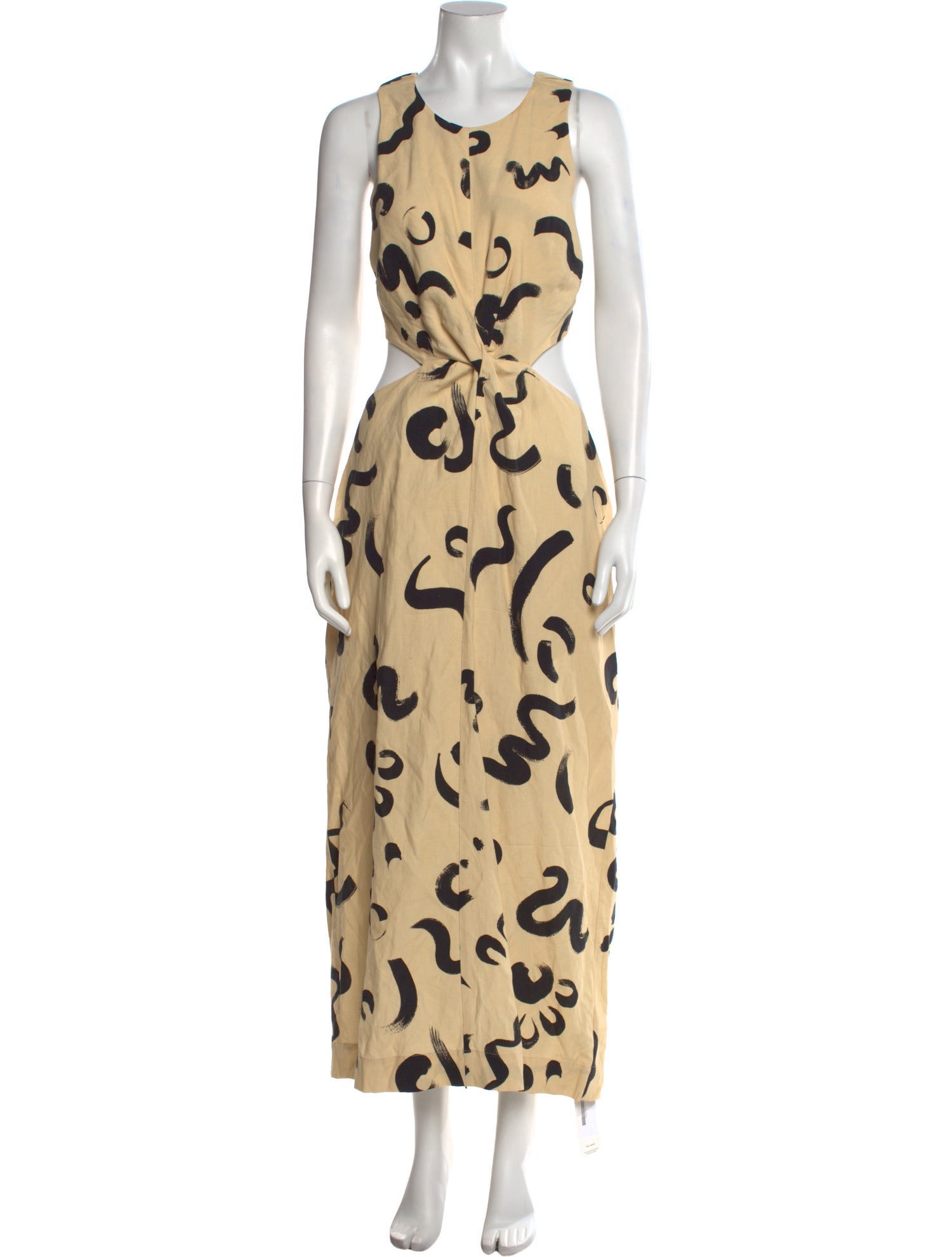 ALÉMAIS Silk Long Dress