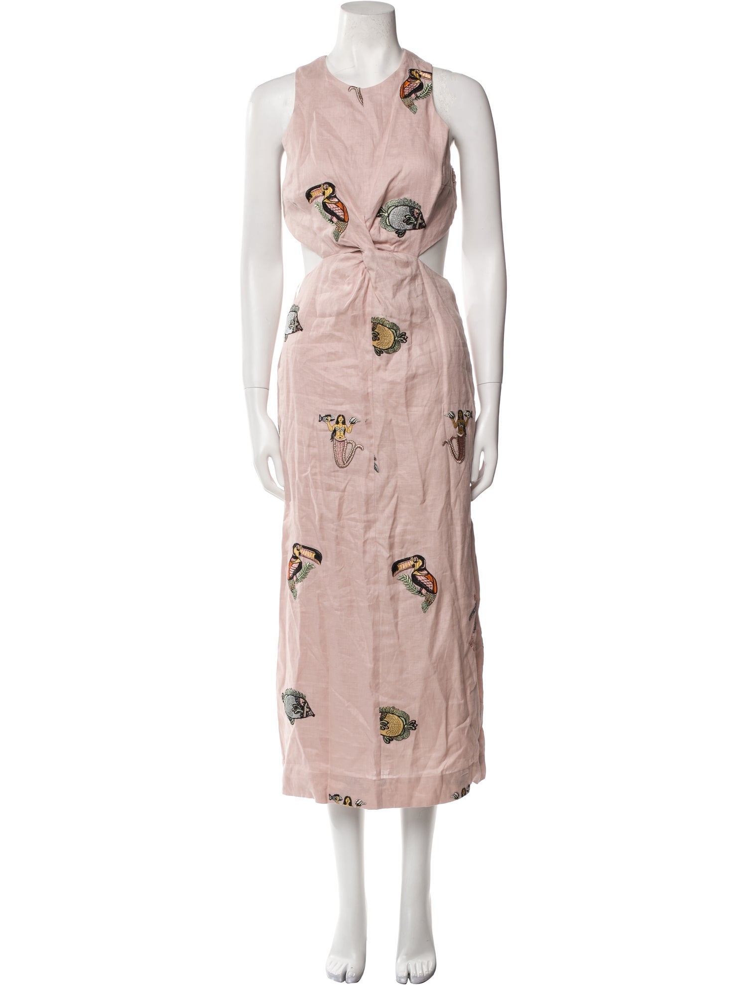 ALÉMAIS Linen Long Dress