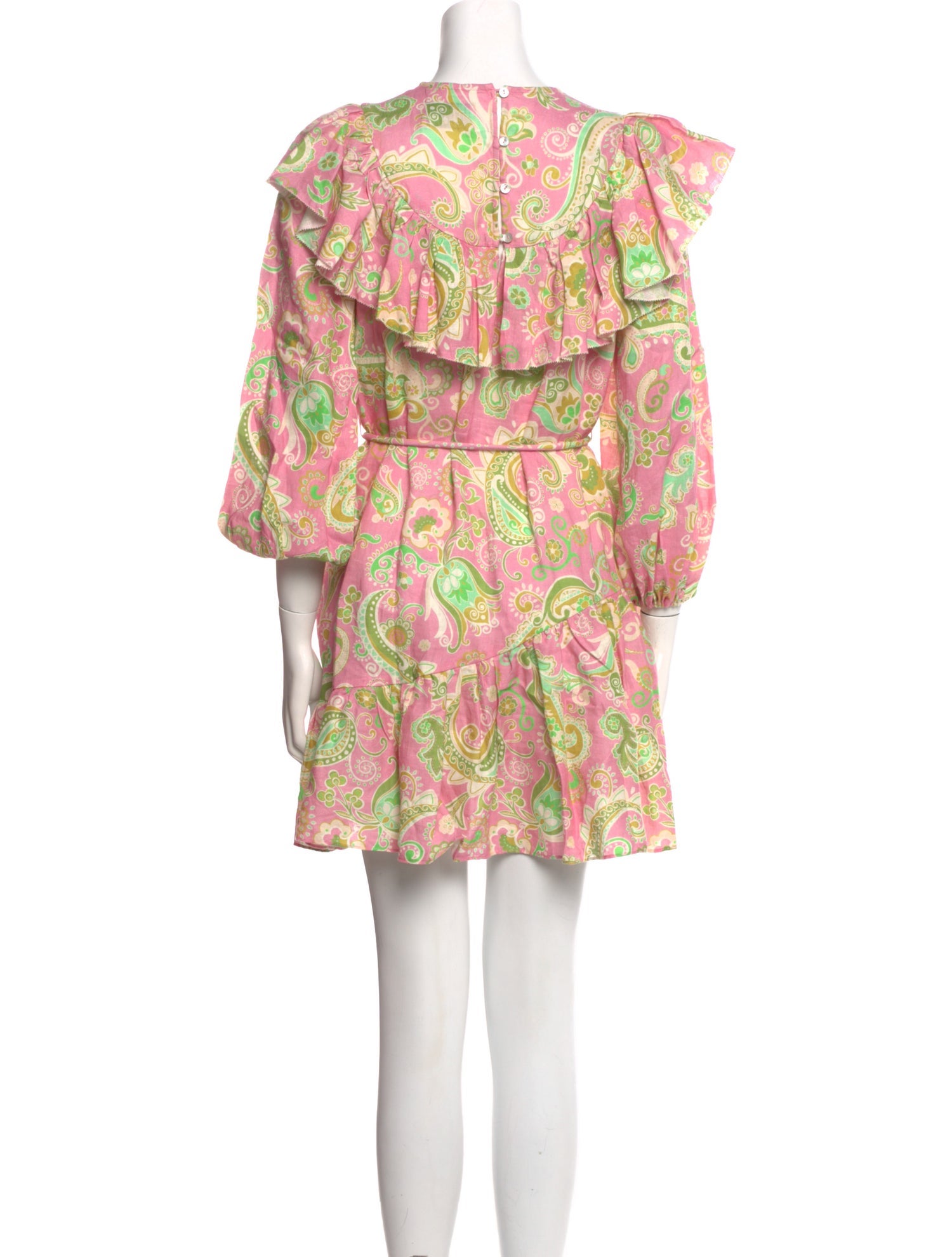 ALÉMAIS Linen Mini Dress