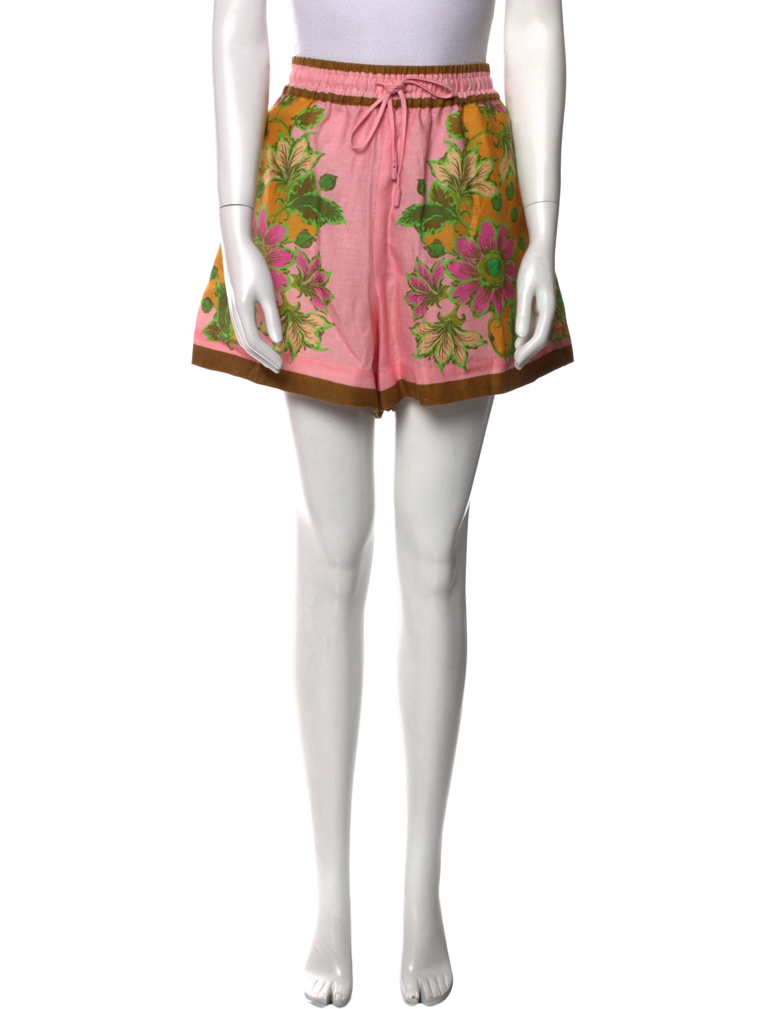 ALÉMAIS Linen Mini Shorts