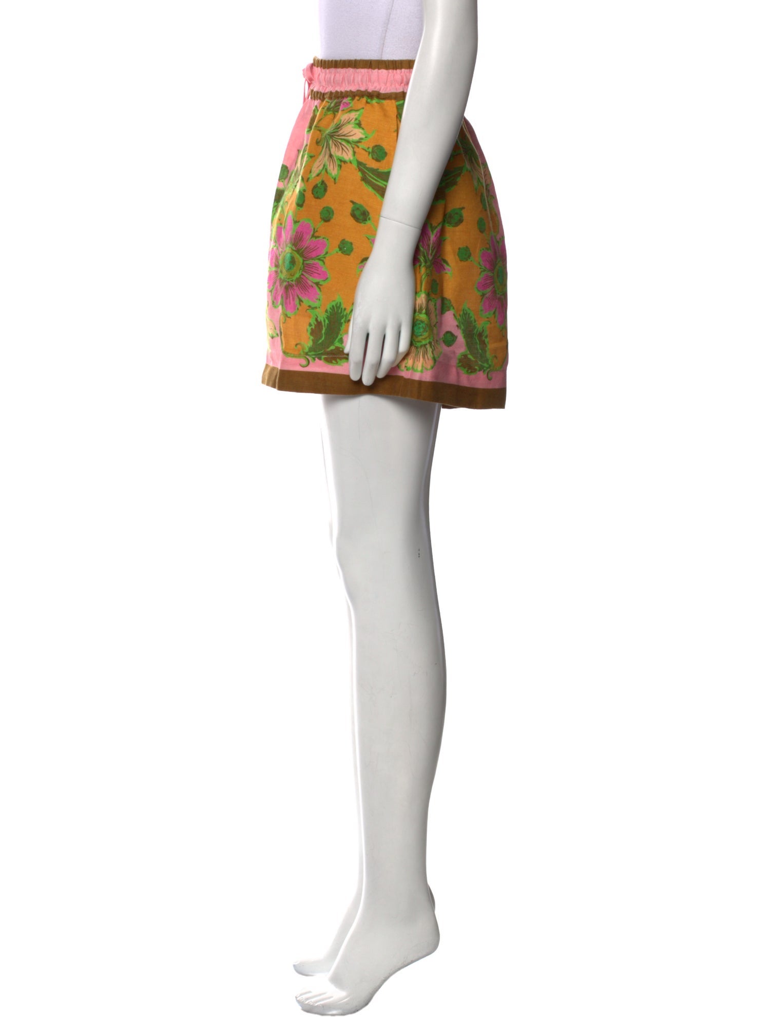 ALÉMAIS Linen Mini Shorts