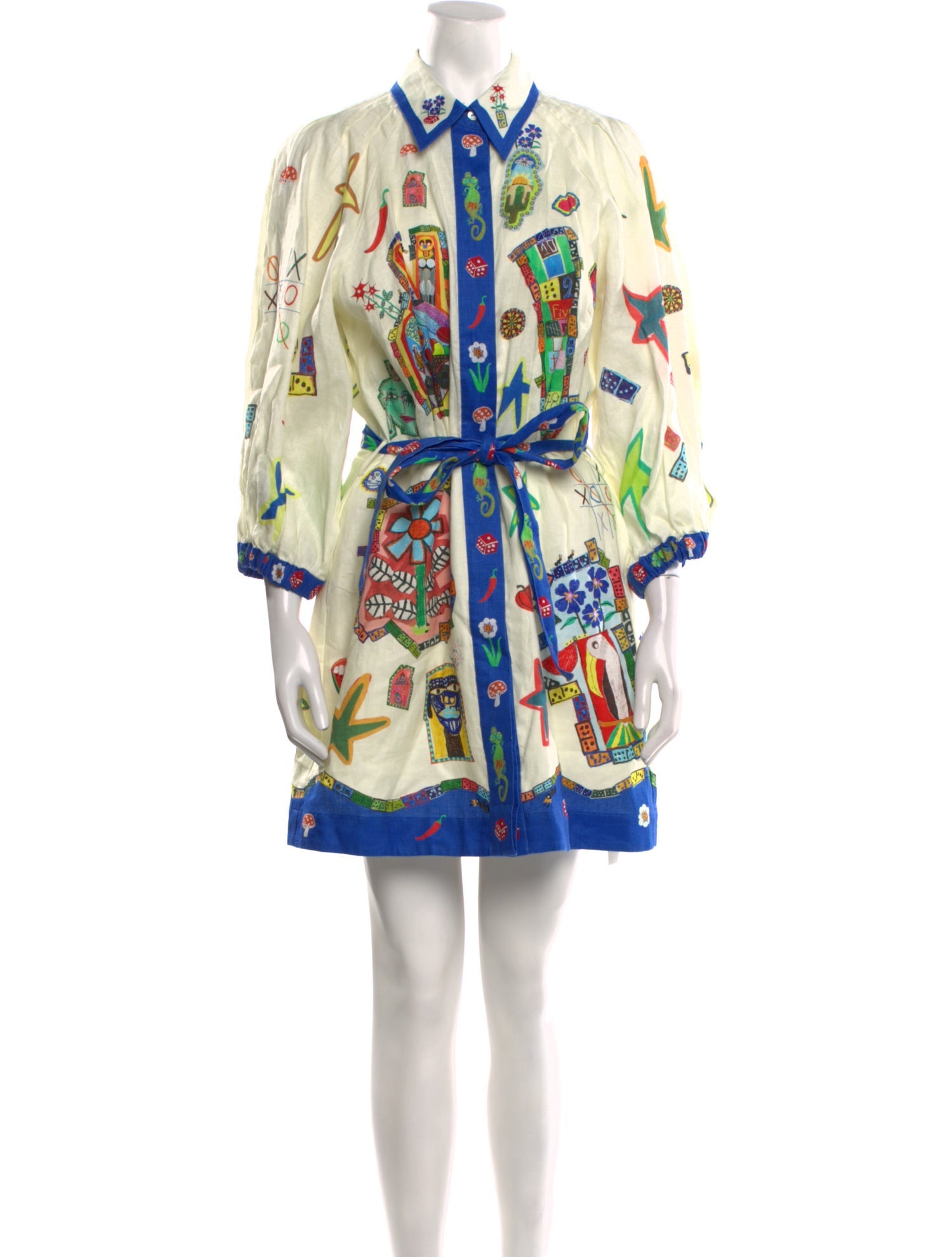 ALÉMAIS Linen Mini Dress w/ Tags