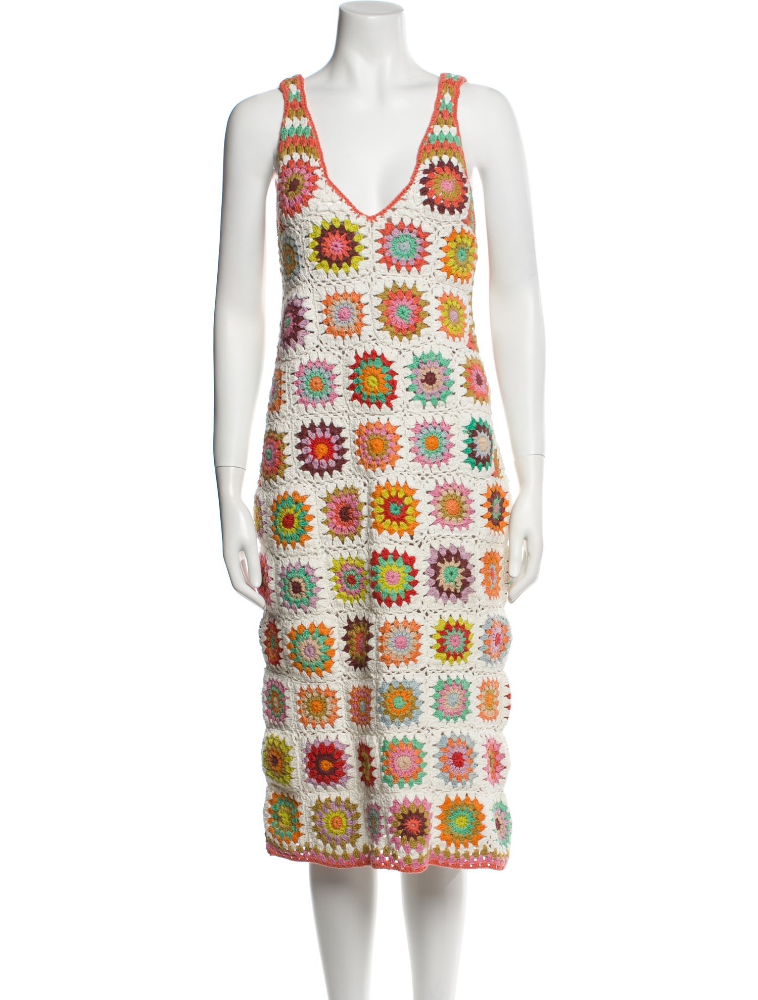 ALÉMAIS Printed Knee-Length Dress