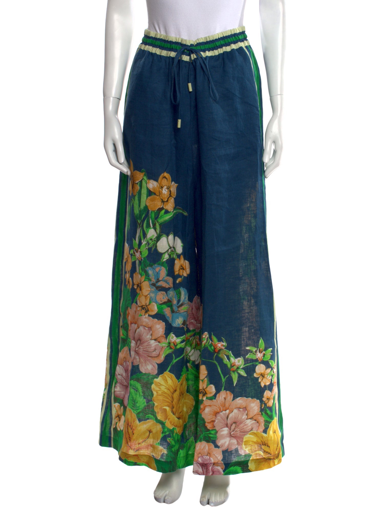 ALÉMAIS Linen Wide Leg Pants