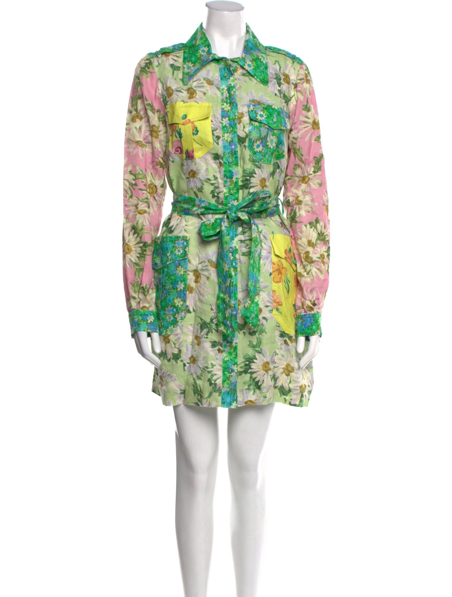 ALÉMAIS Linen Mini Dress