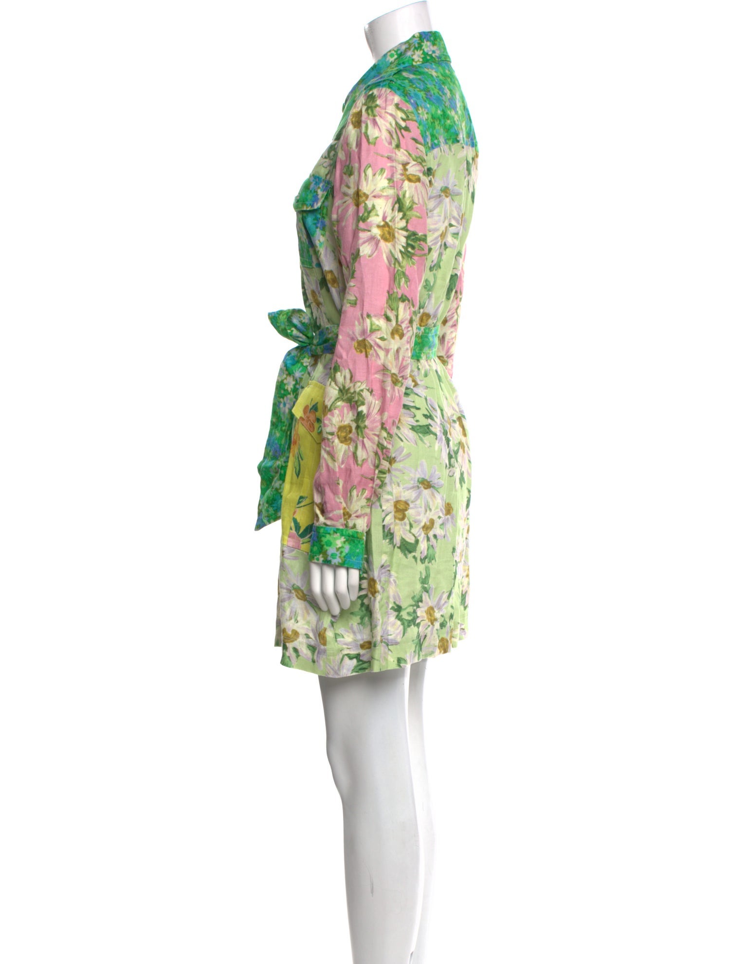 ALÉMAIS Linen Mini Dress