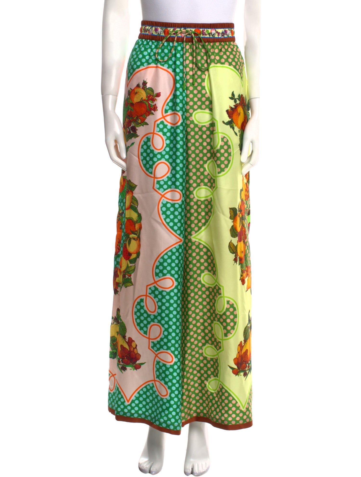 ALÉMAIS Silk Wide Leg Pants