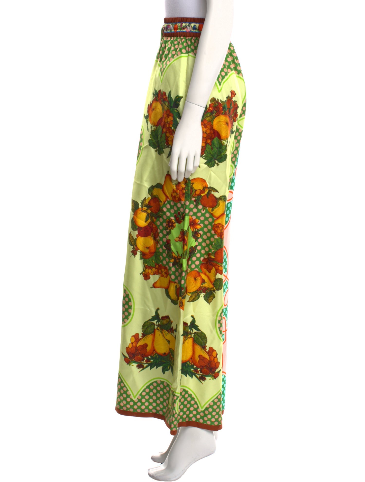 ALÉMAIS Silk Wide Leg Pants