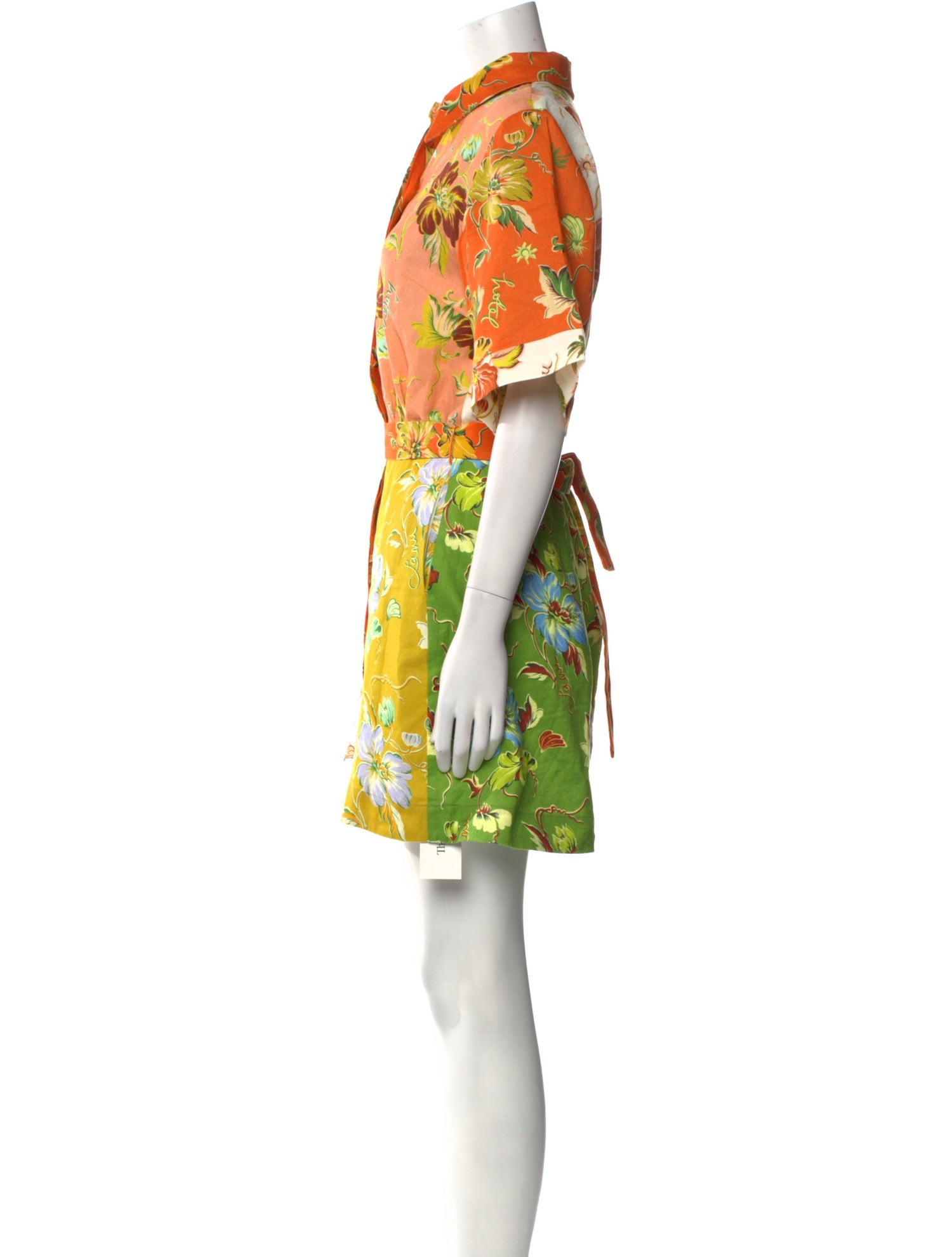 ALÉMAIS Linen Mini Dress