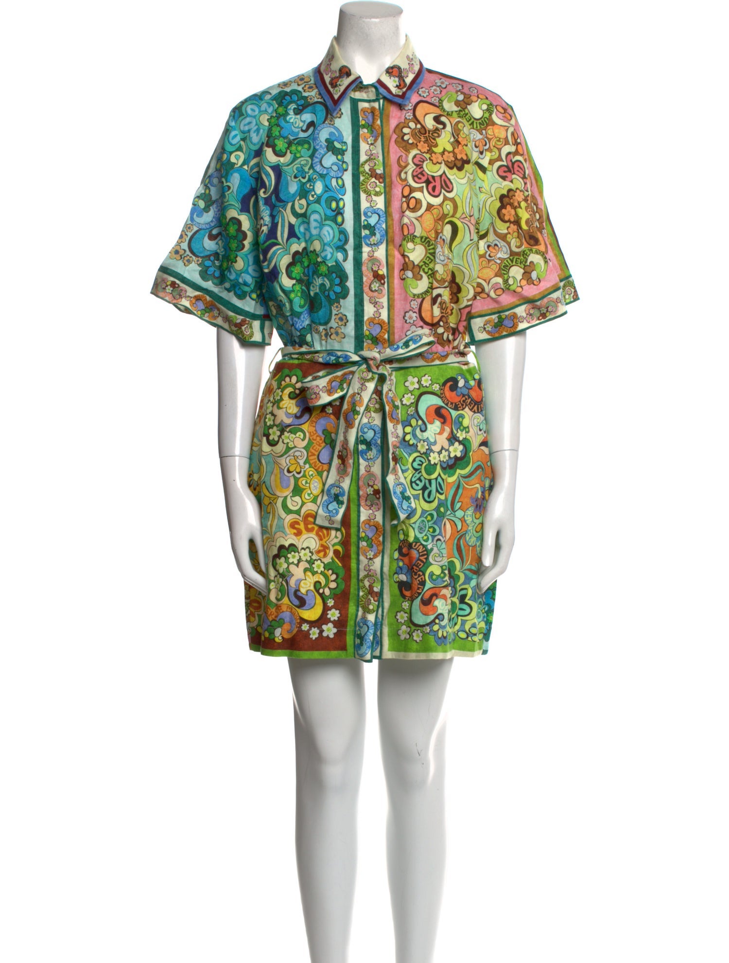 ALÉMAIS Linen Mini Dress