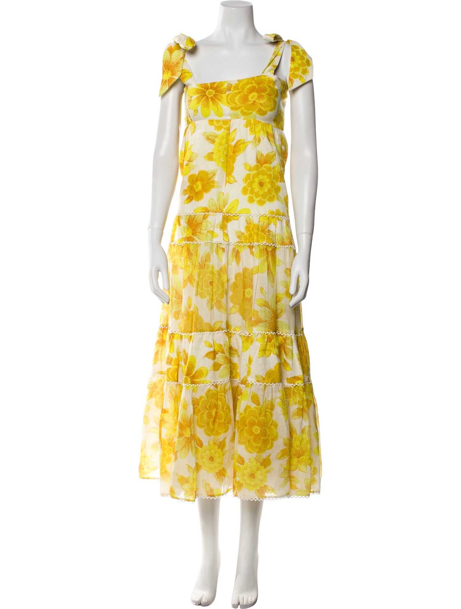 ALÉMAIS Linen Long Dress