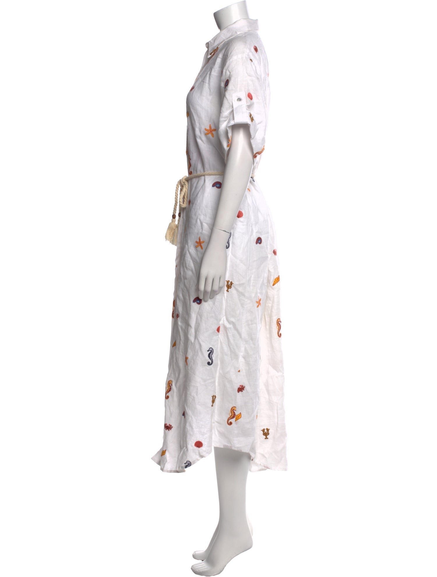 ALÉMAIS Linen Long Dress