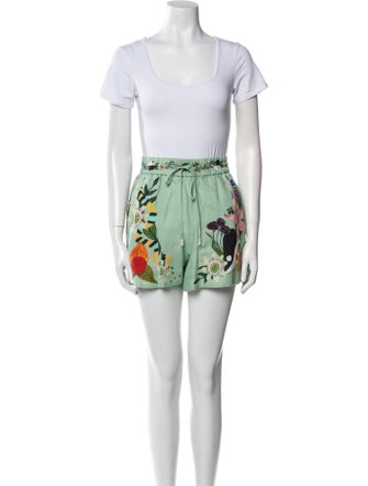 ALÉMAIS Linen Printed Short Set