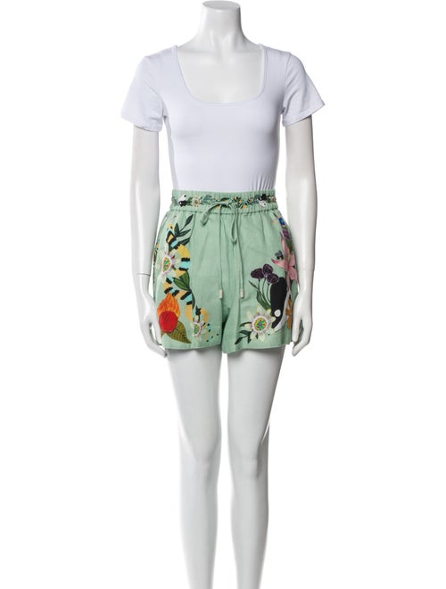 ALÉMAIS Linen Printed Short Set