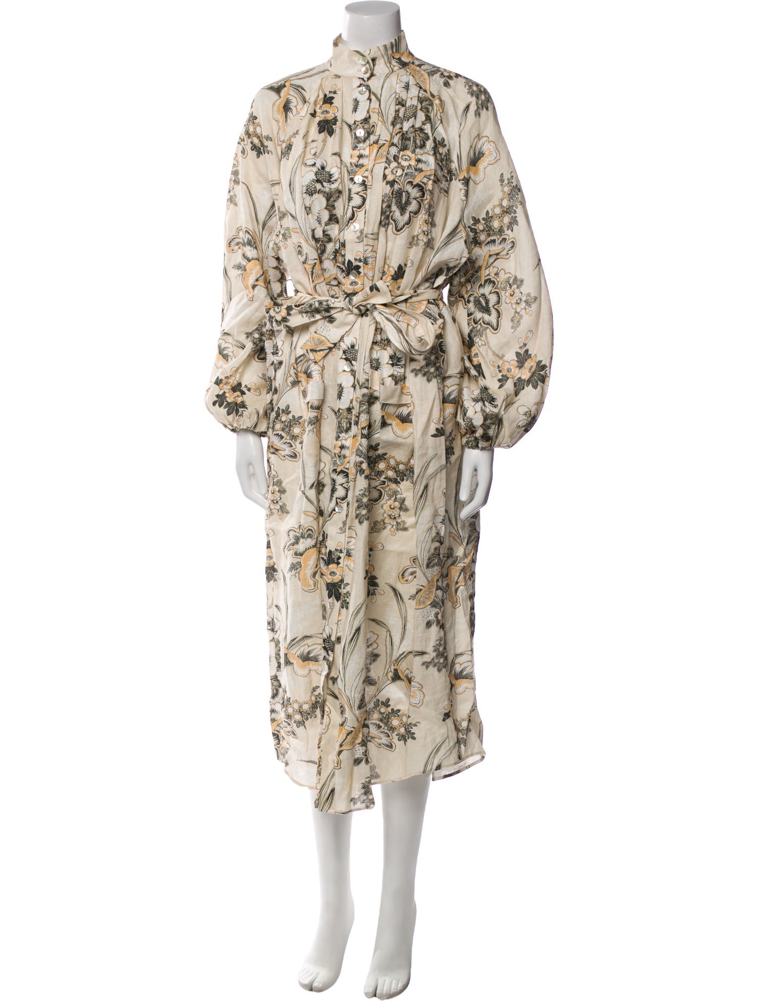 ALÉMAIS Linen Long Dress