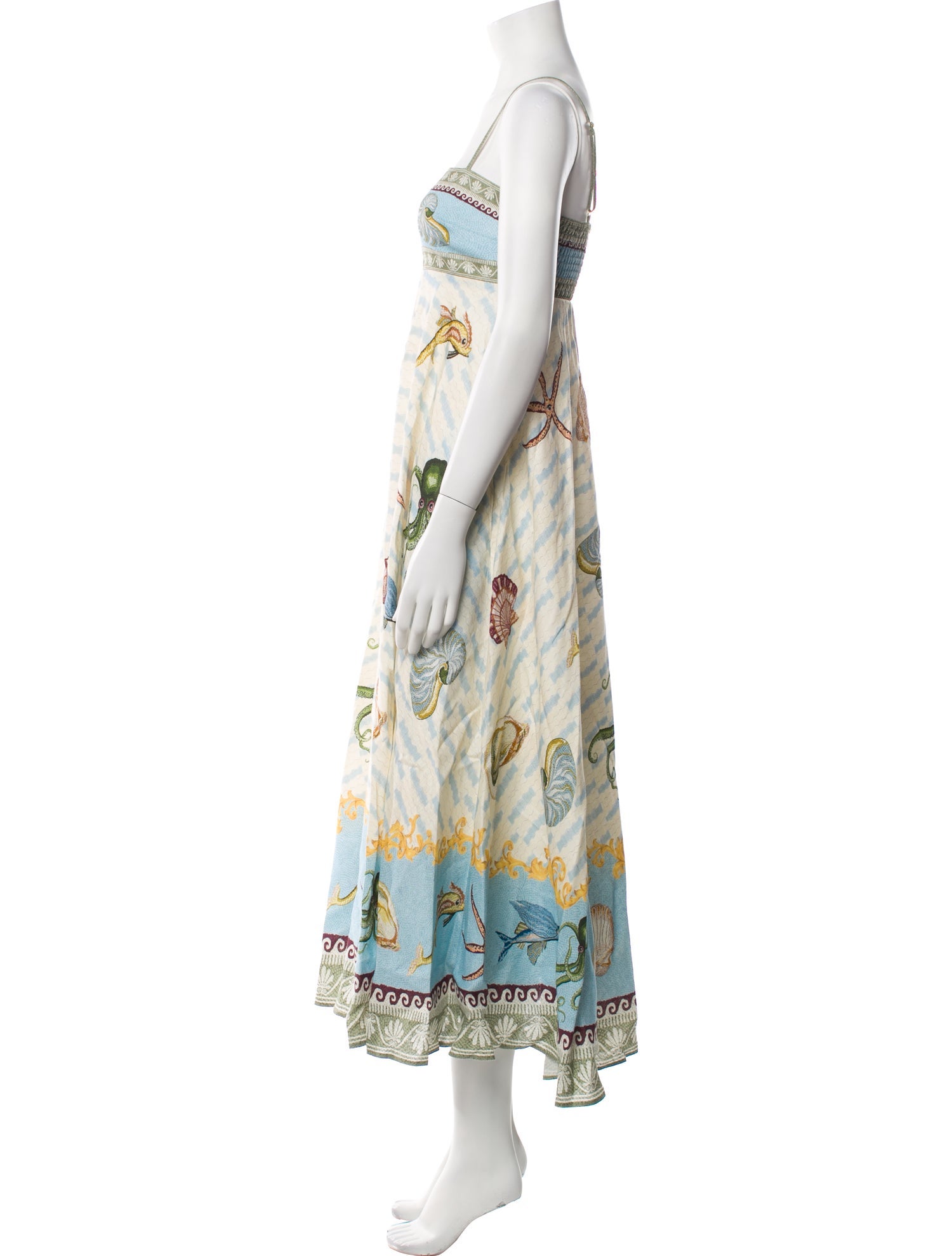 ALÉMAIS Linen Long Dress