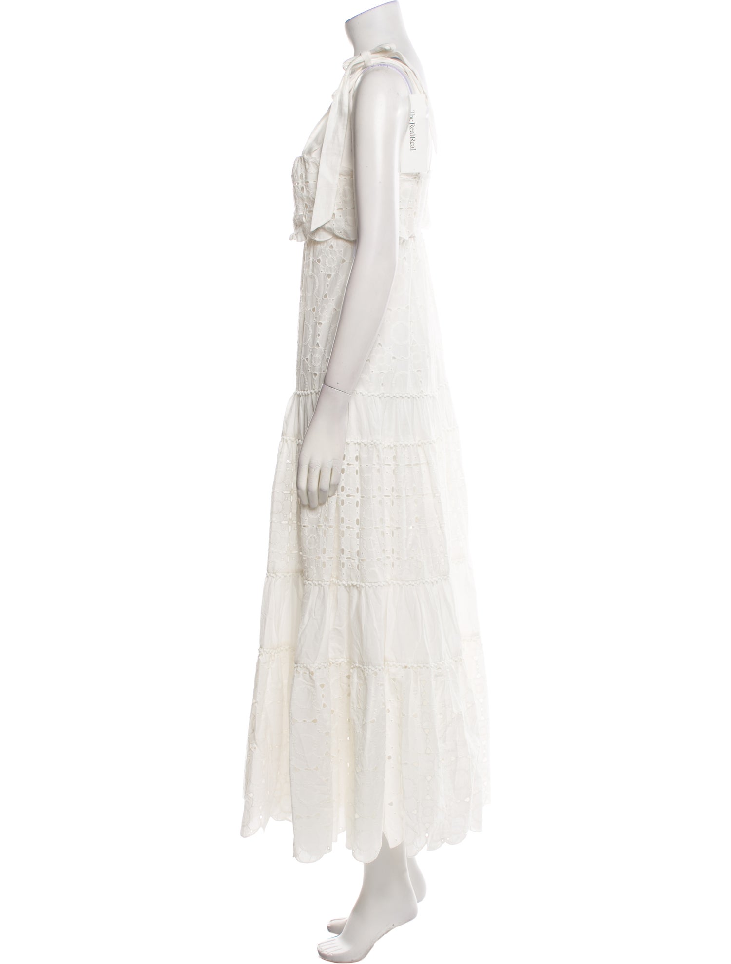 ALÉMAIS Square Neckline Long Dress