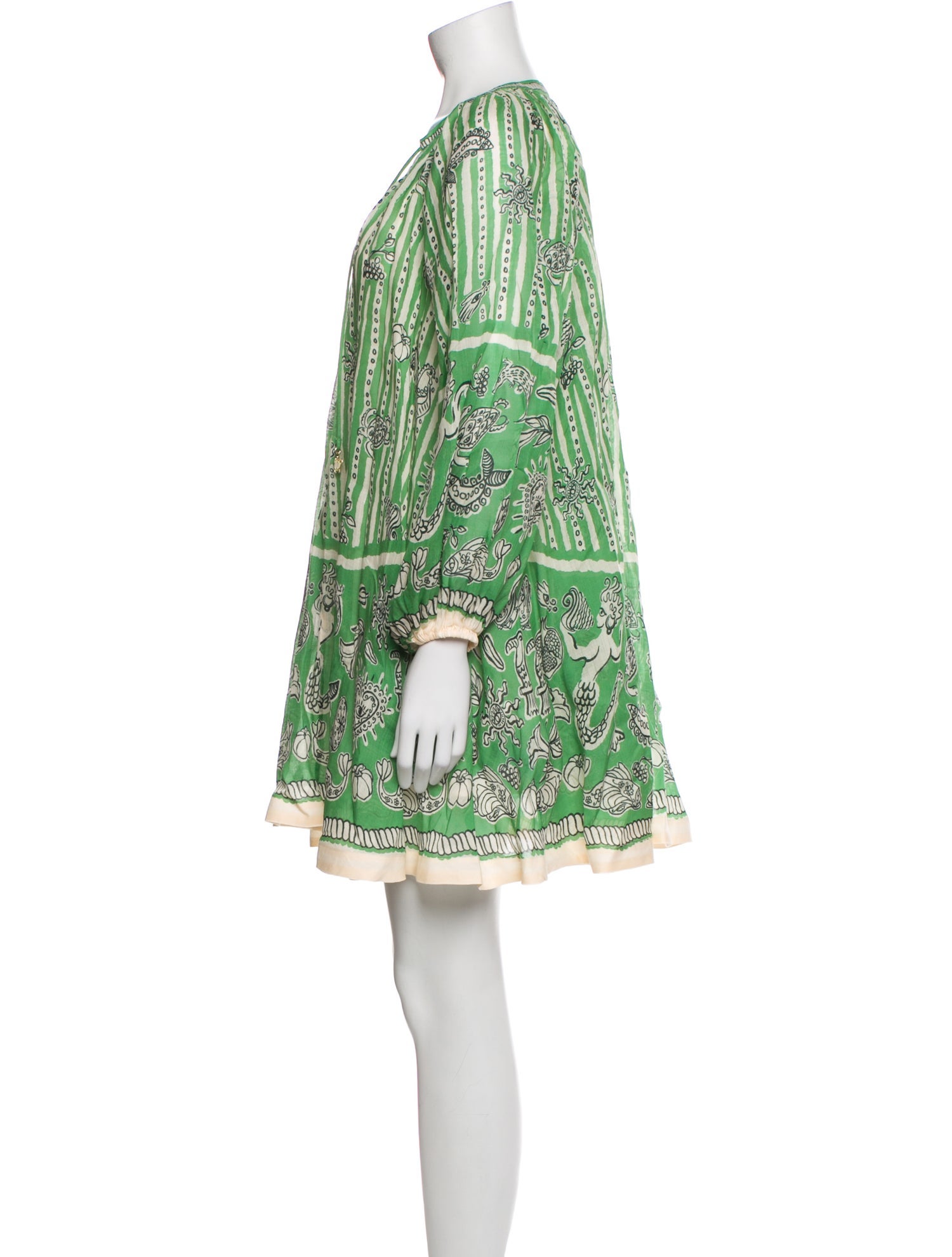 ALÉMAIS Linen Mini Dress