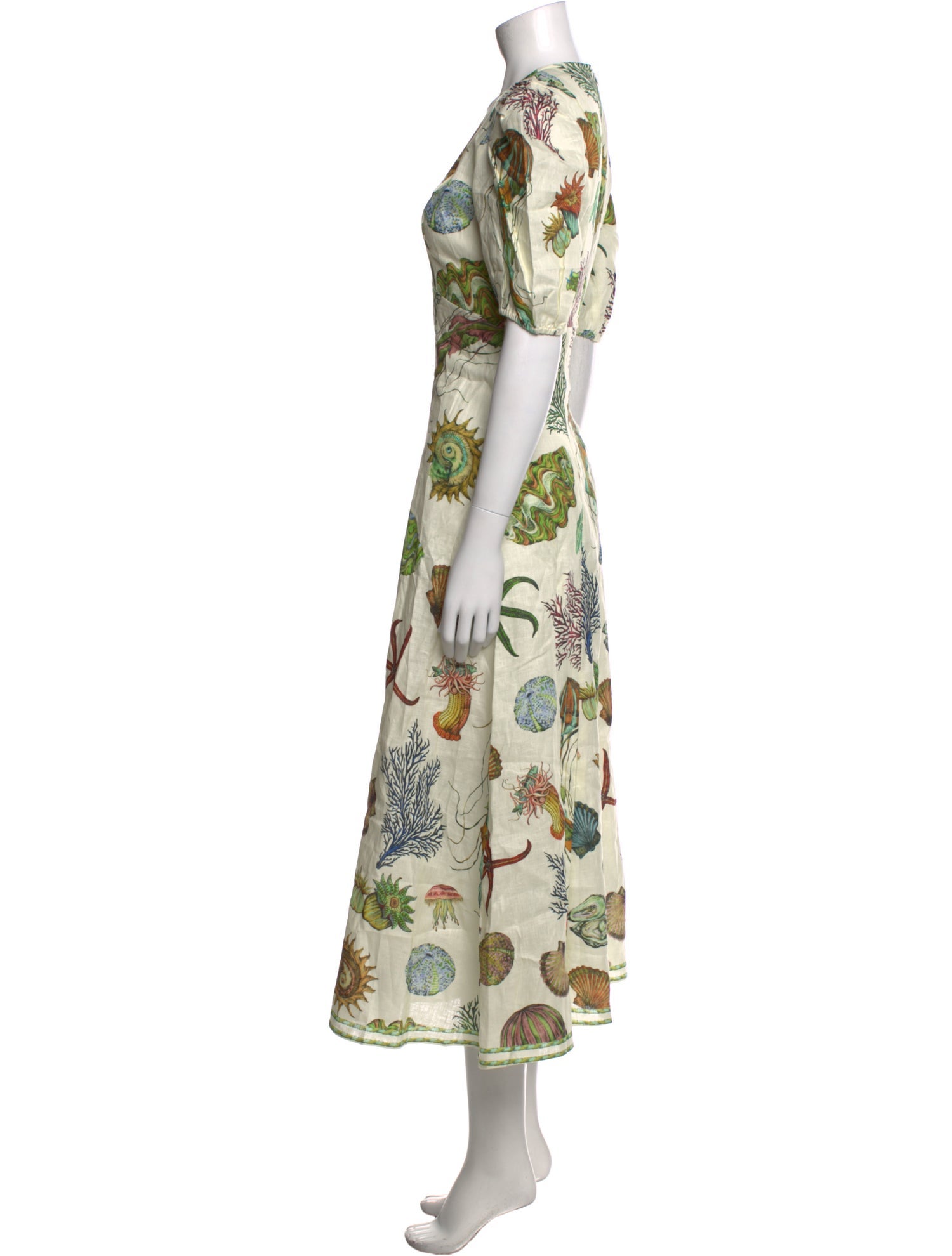 ALÉMAIS Linen Long Dress