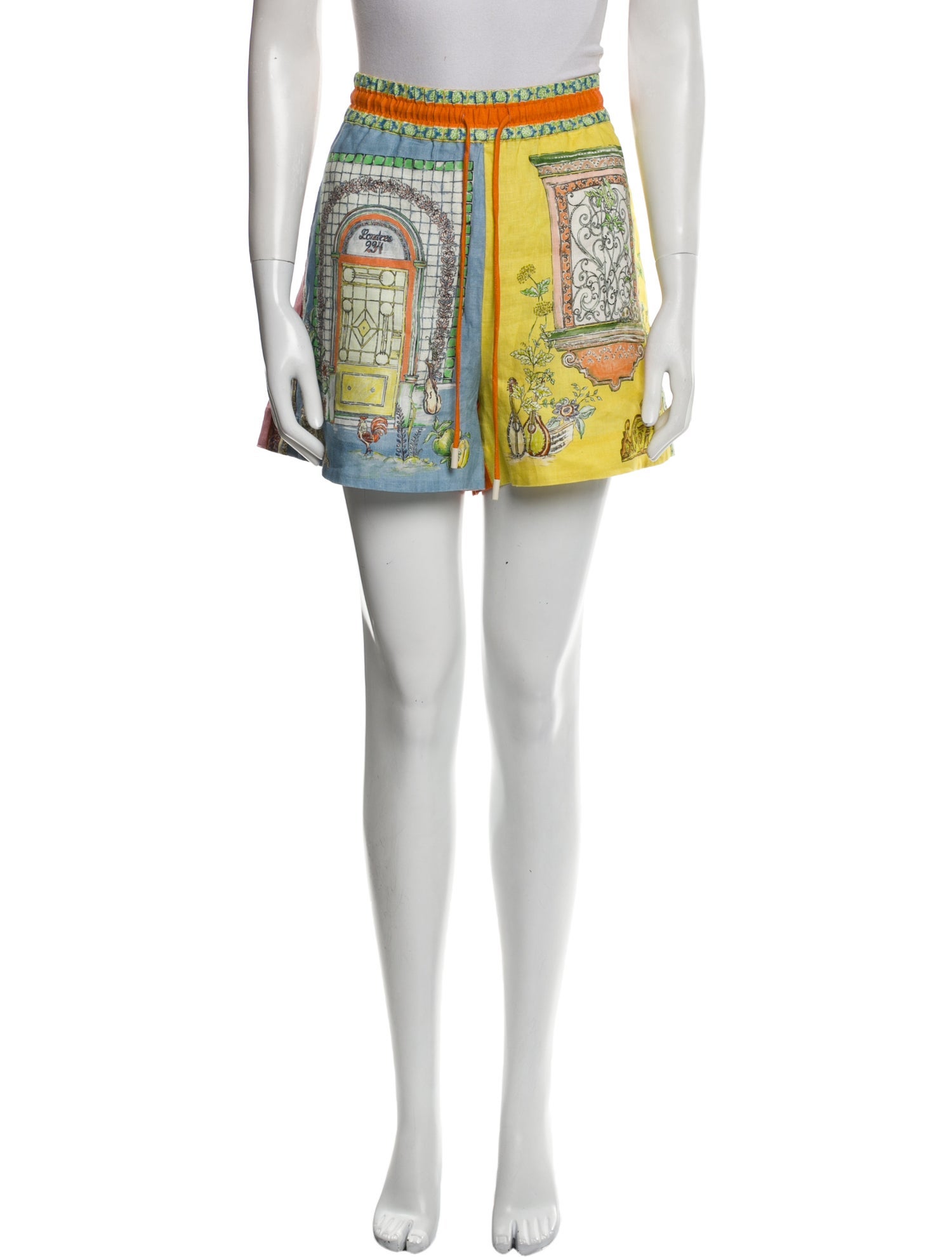 ALÉMAIS Linen Mini Shorts w/ Tags