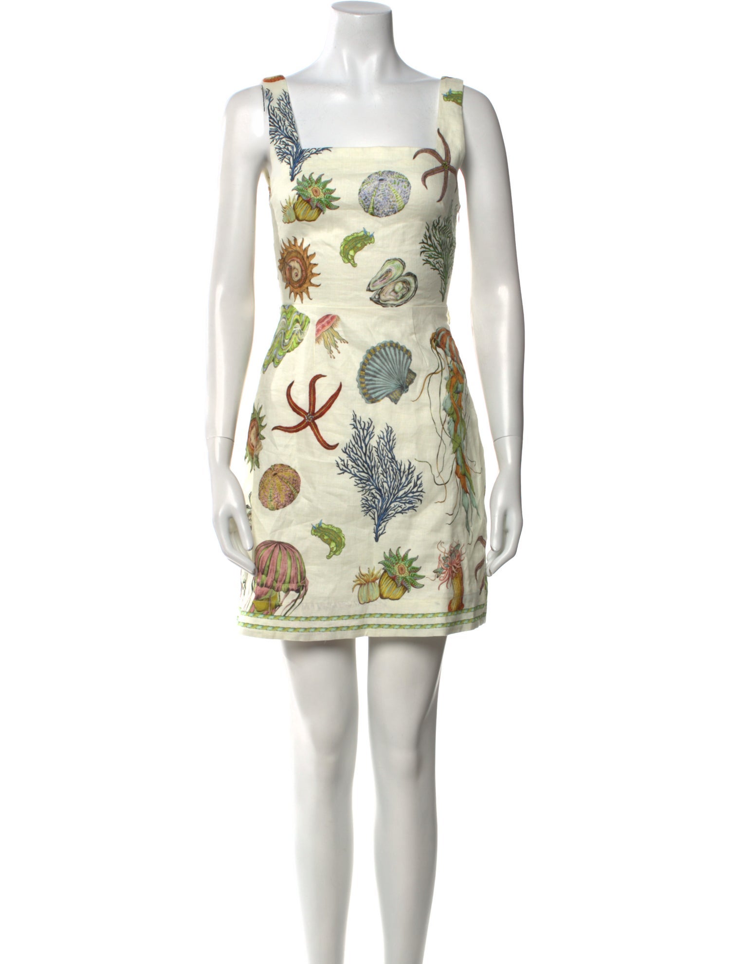 ALÉMAIS Linen Mini Dress