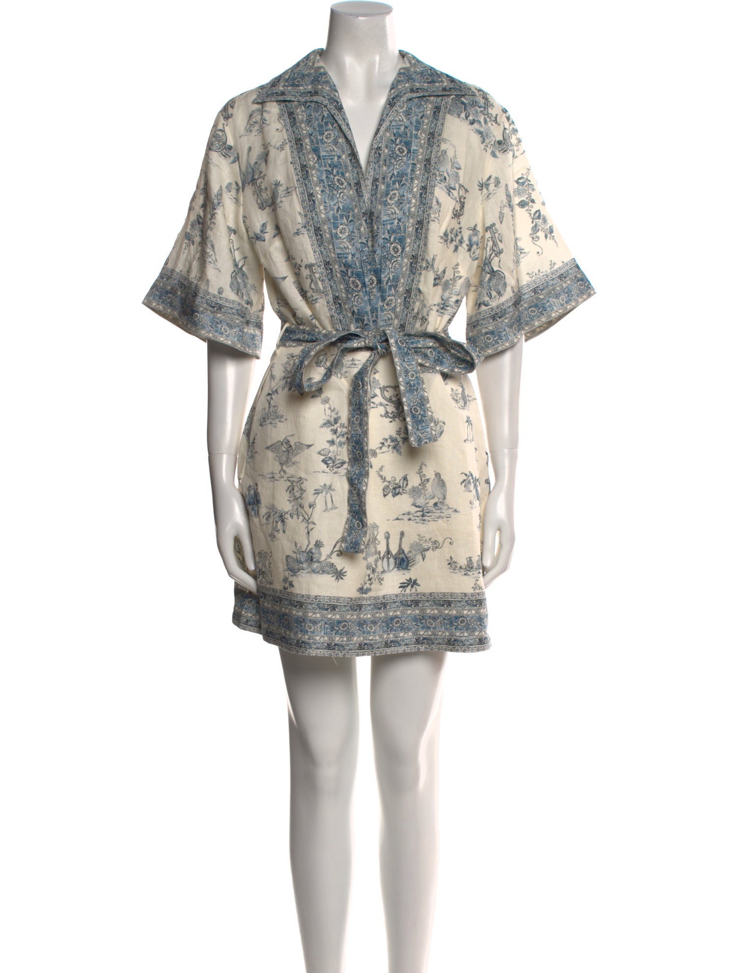 ALÉMAIS Printed Mini Dress