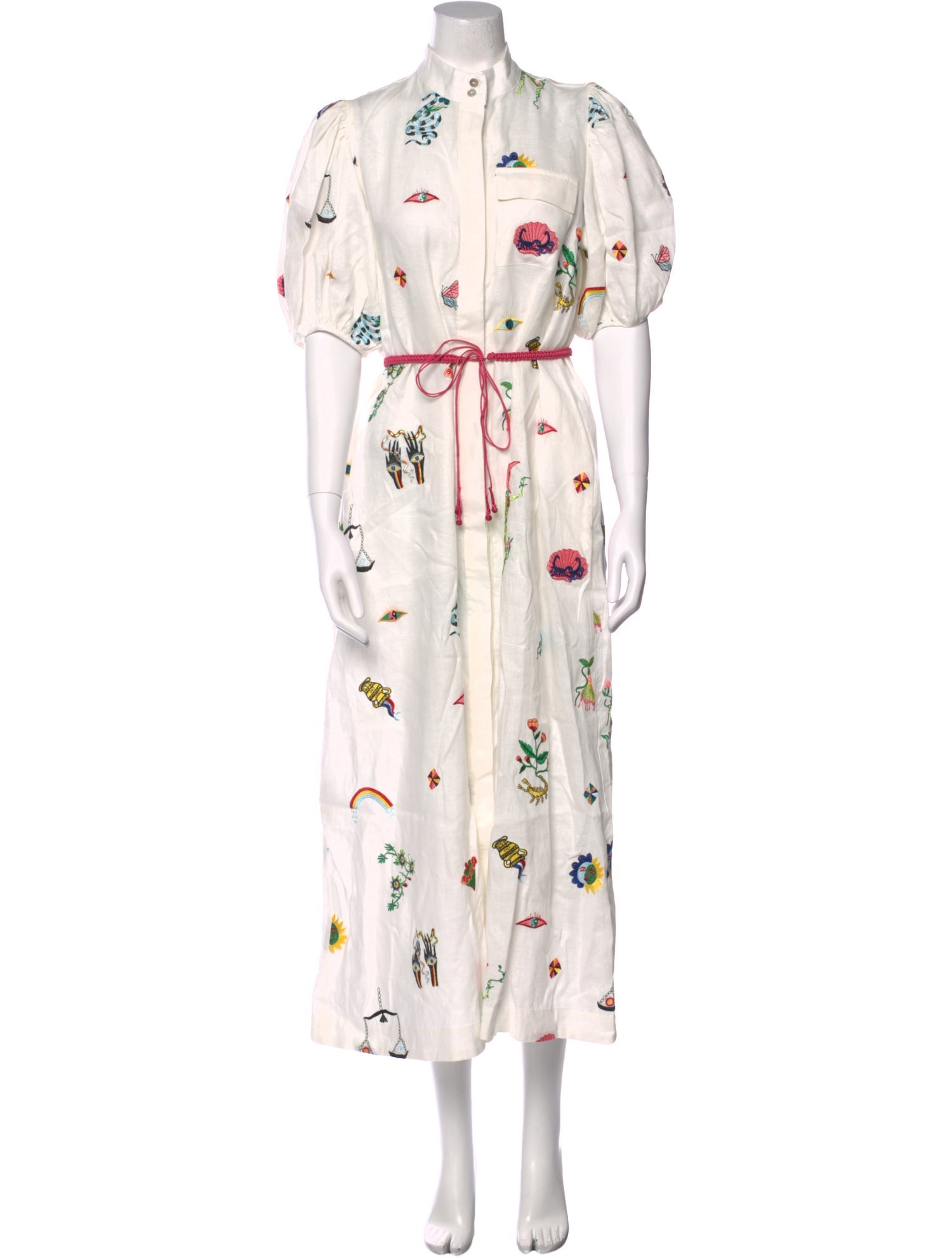 ALÉMAIS Linen Long Dress