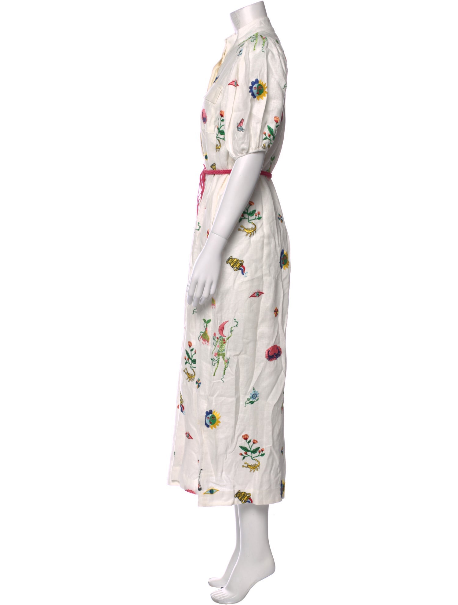 ALÉMAIS Linen Long Dress