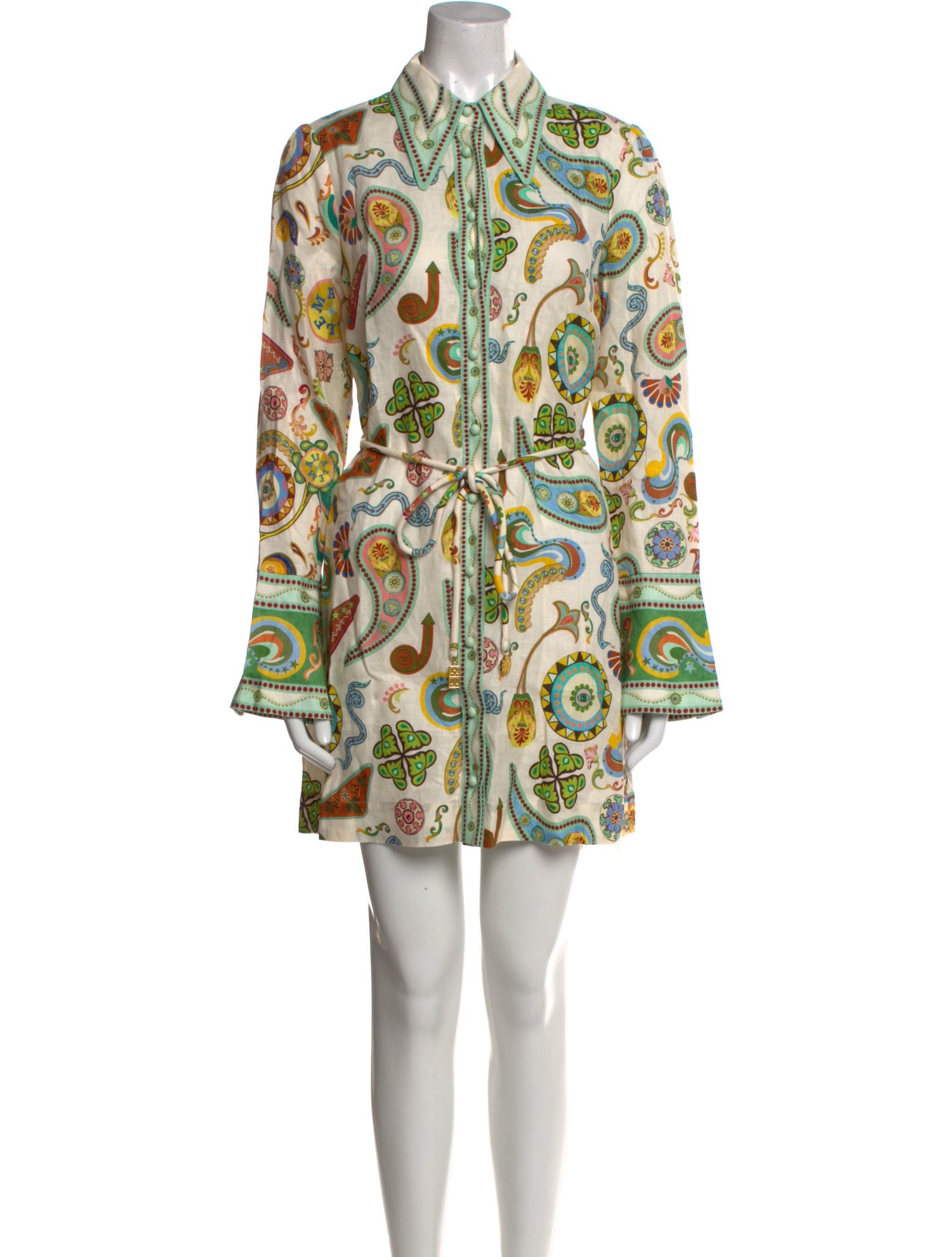 ALÉMAIS Linen Mini Dress w/ Tags