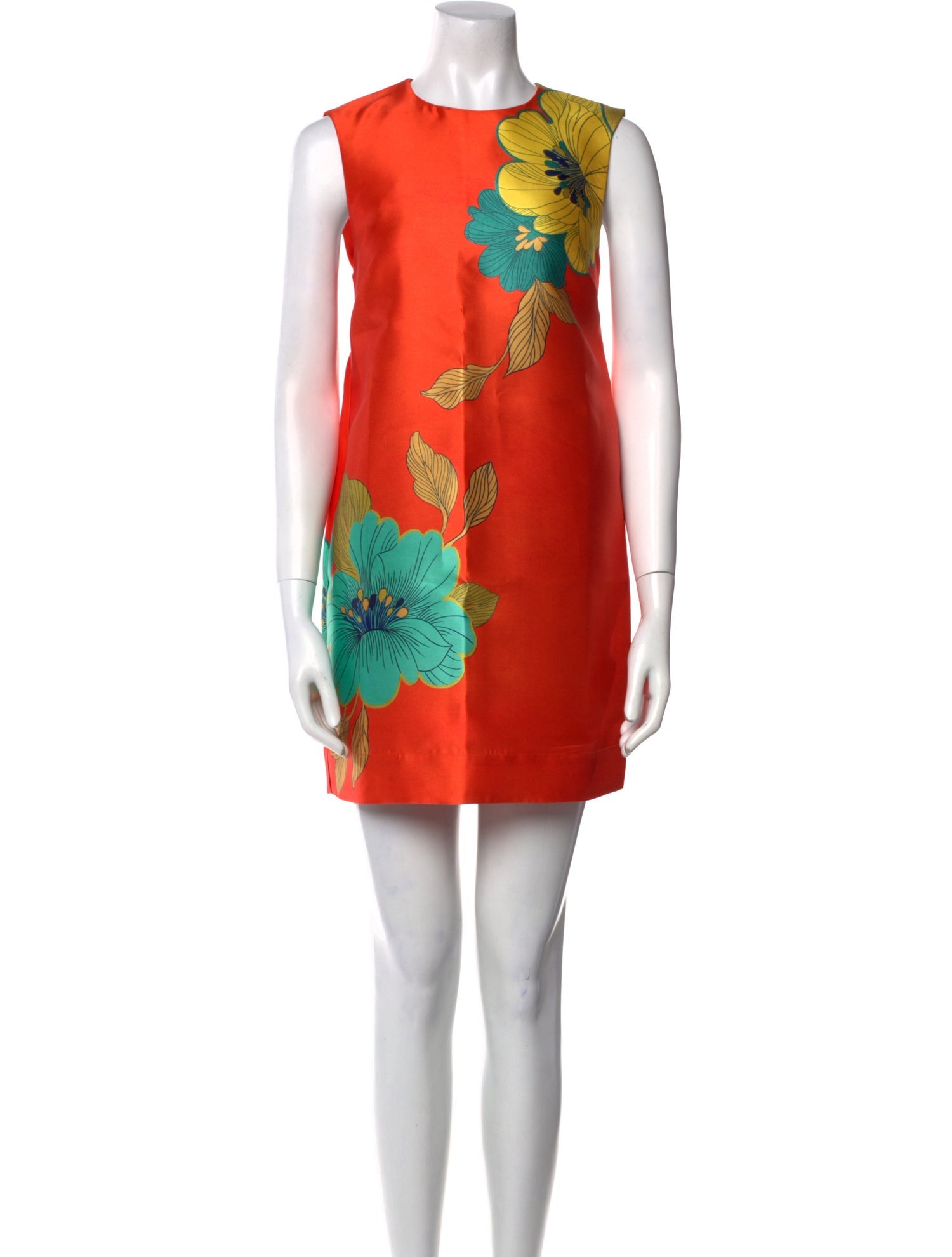 ALÉMAIS Floral Print Mini Dress