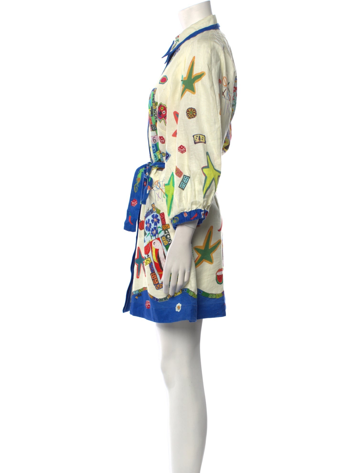 ALÉMAIS Linen Mini Dress