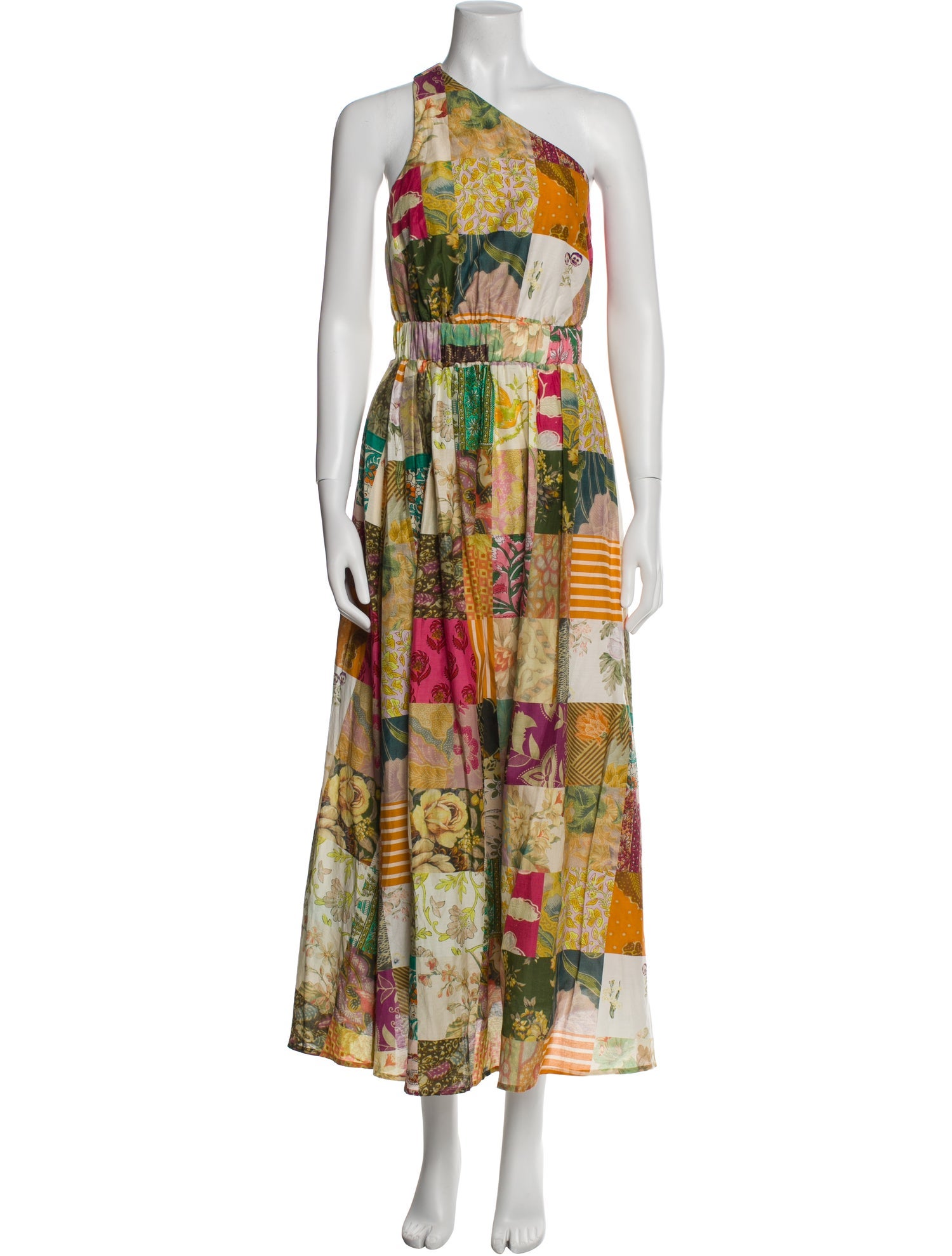 ALÉMAIS Printed Long Dress