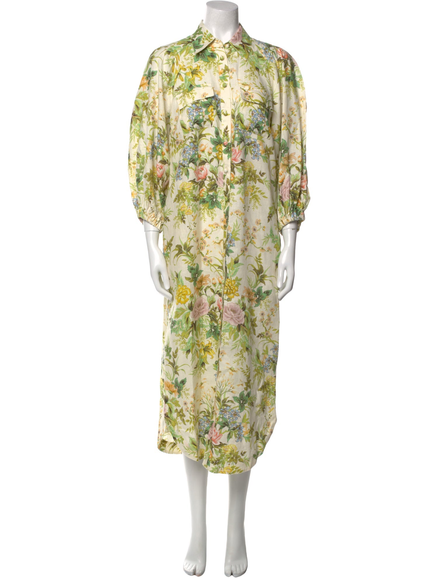 ALÉMAIS Linen Long Dress