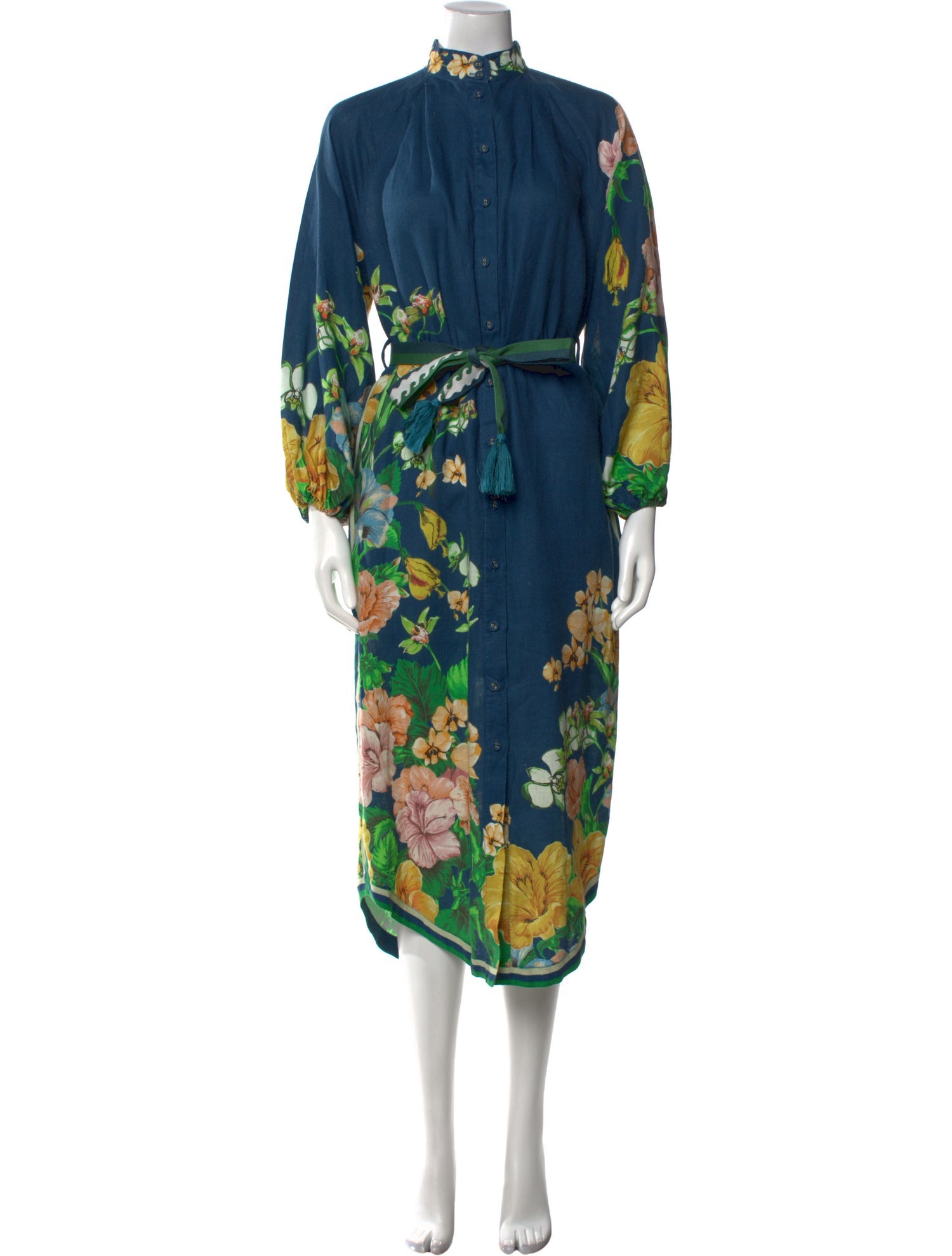 ALÉMAIS Linen Long Dress