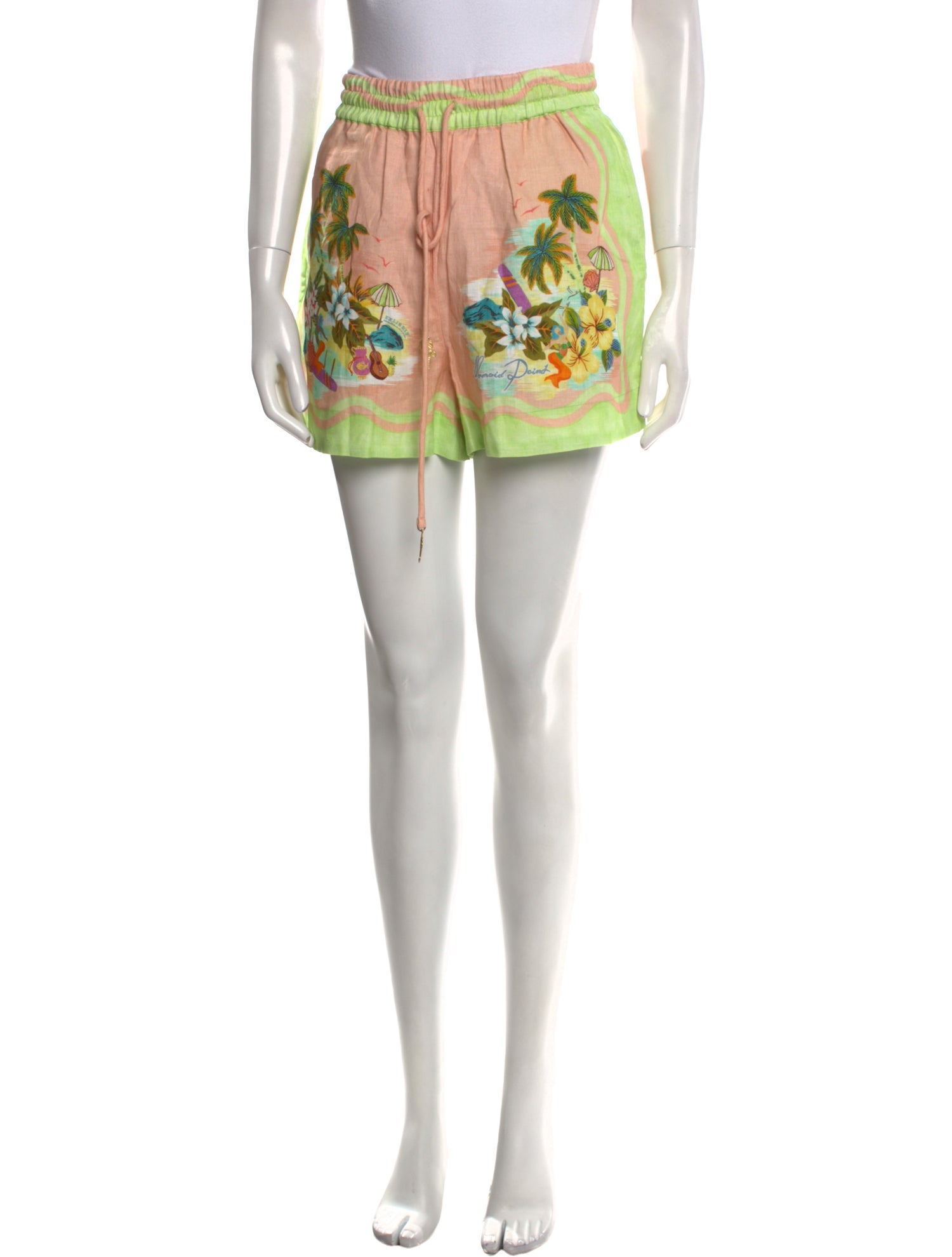 ALÉMAIS Linen Mini Shorts w/ Tags