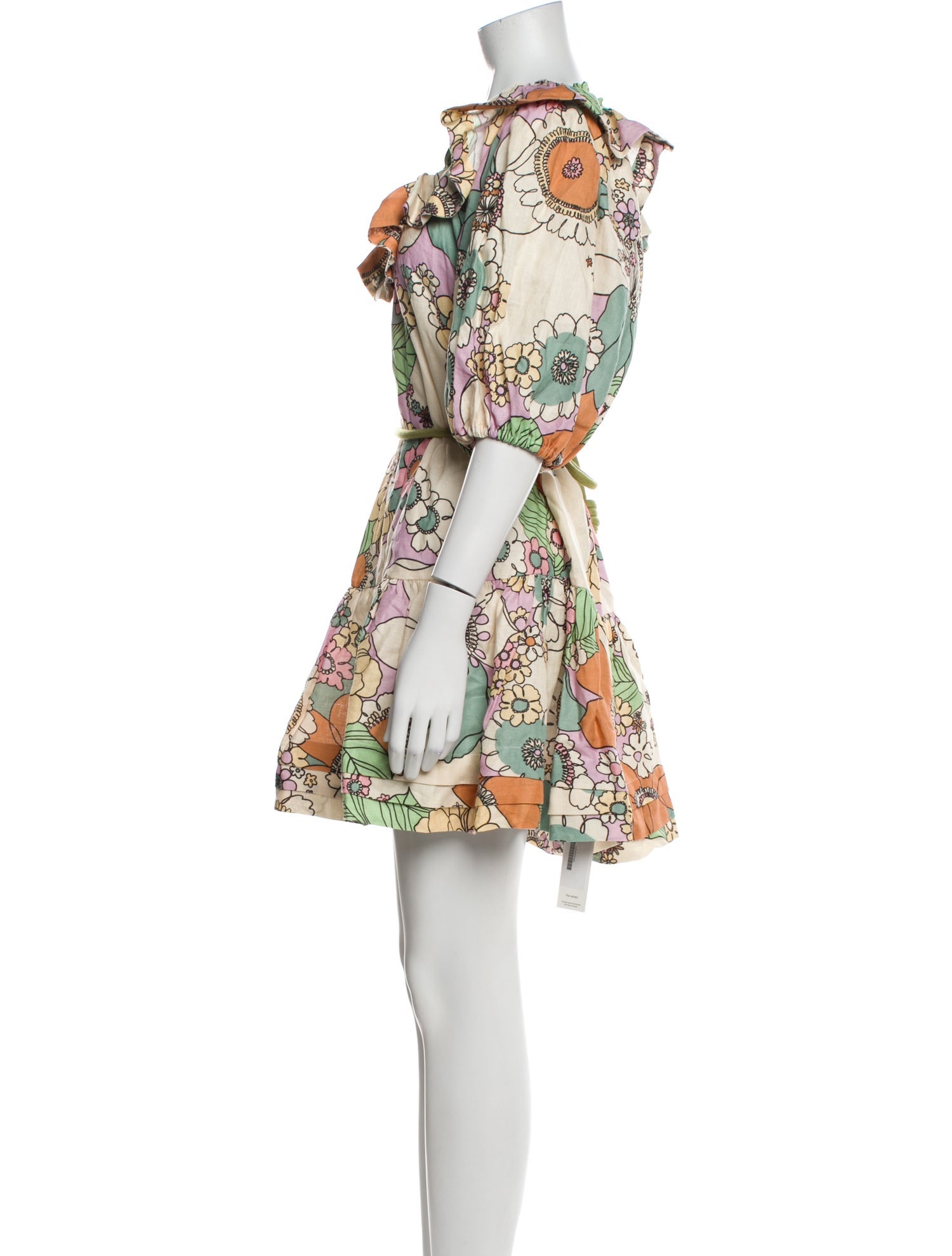 ALÉMAIS Linen Mini Dress