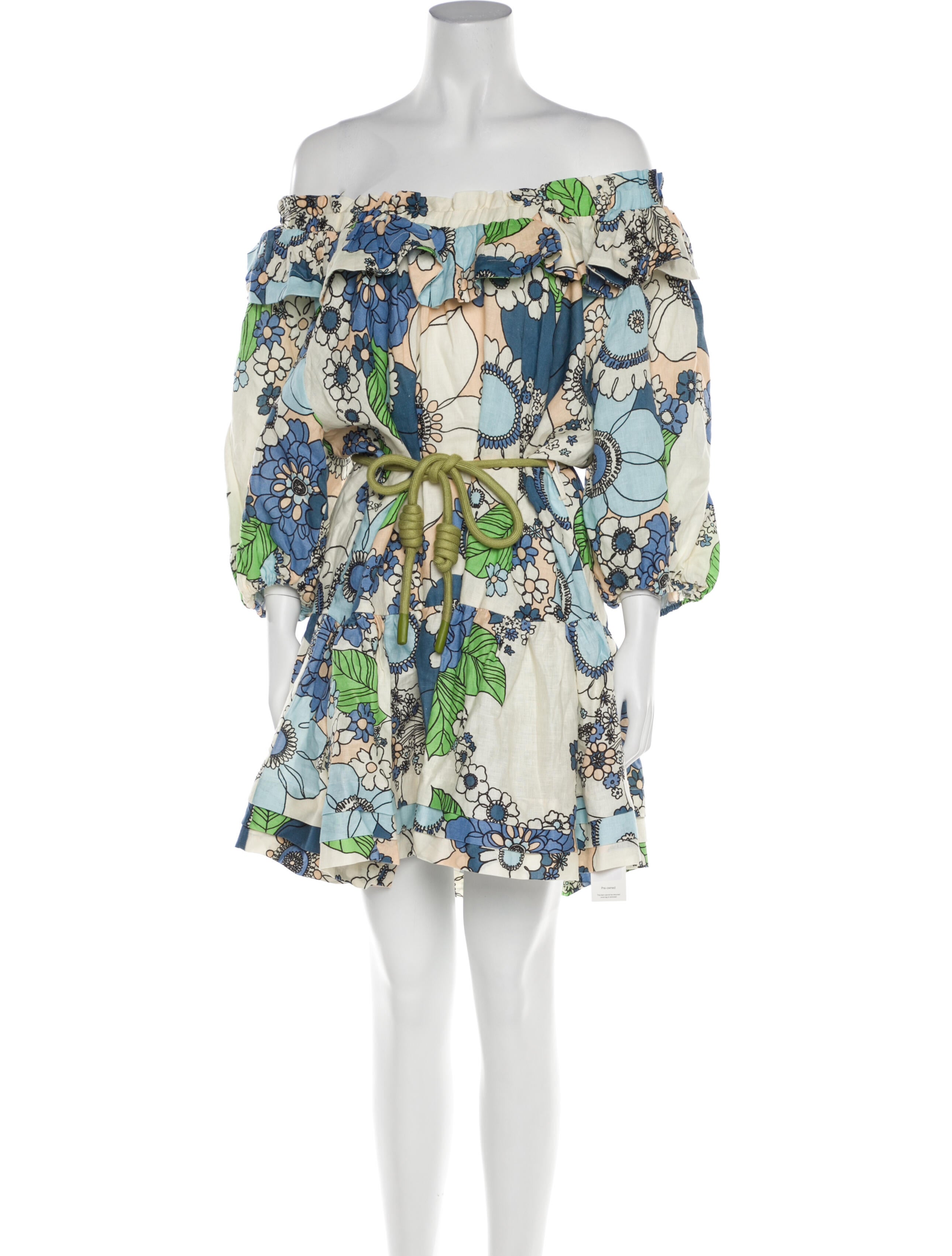 ALÉMAIS Linen Mini Dress