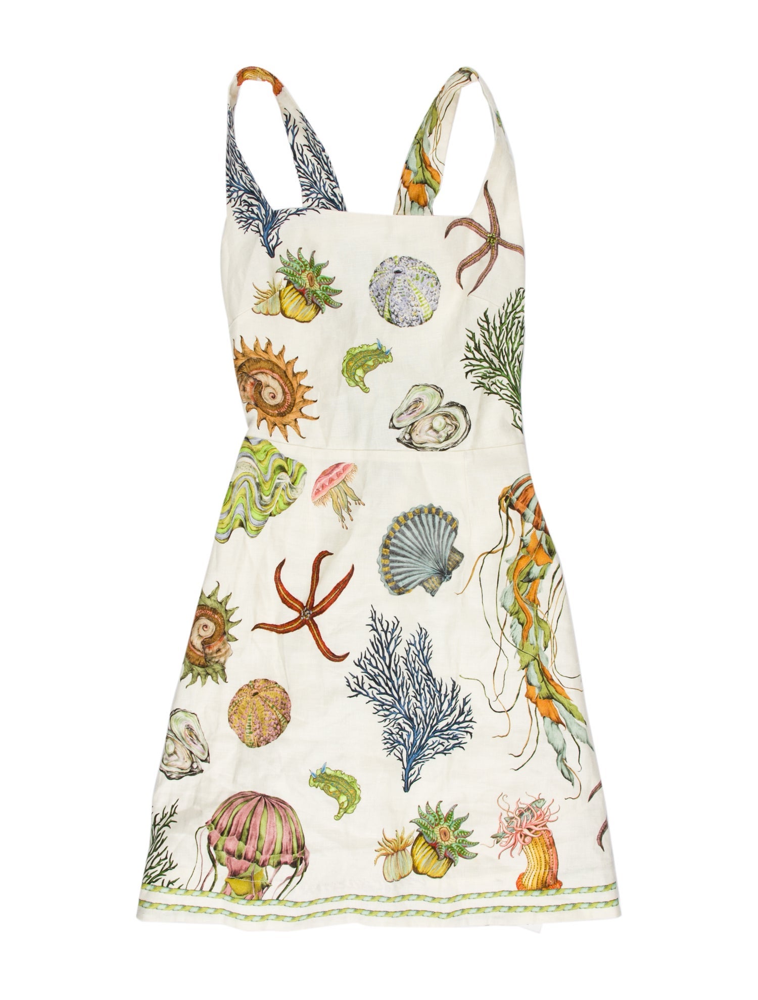 ALÉMAIS Printed Mini Dress