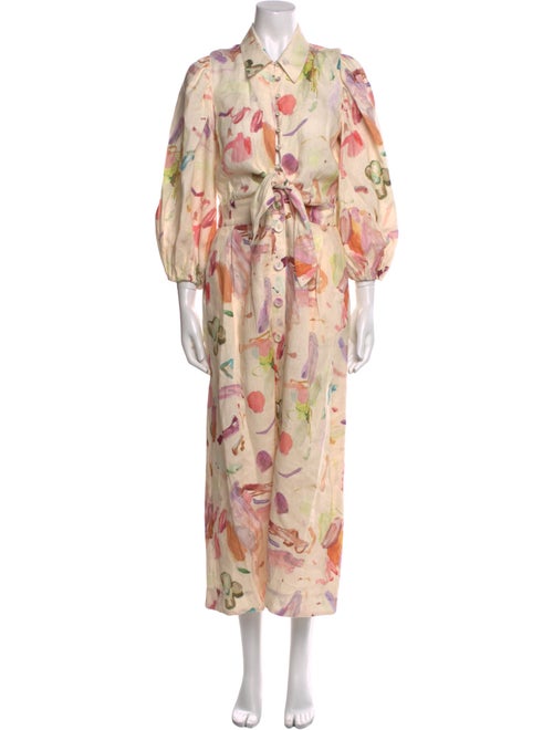 ALÉMAIS Linen Long Dress