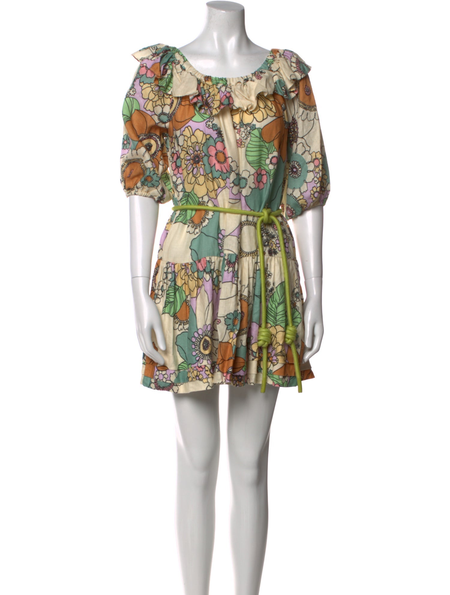 ALÉMAIS Linen Mini Dress