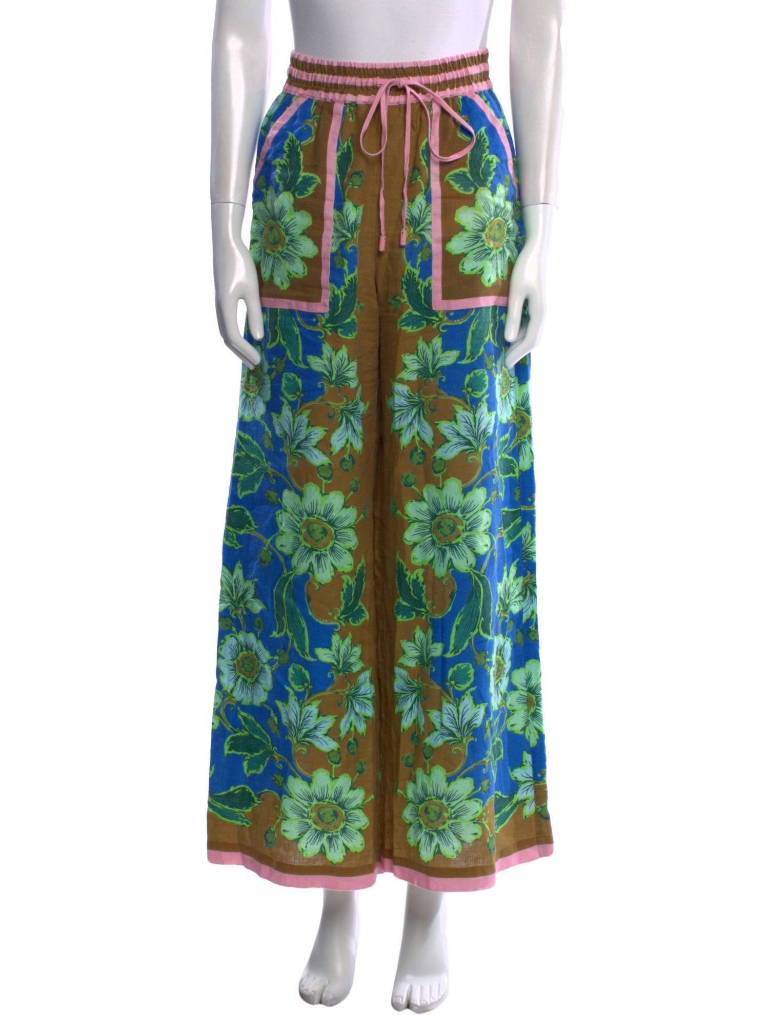 ALÉMAIS Linen Wide Leg Pants