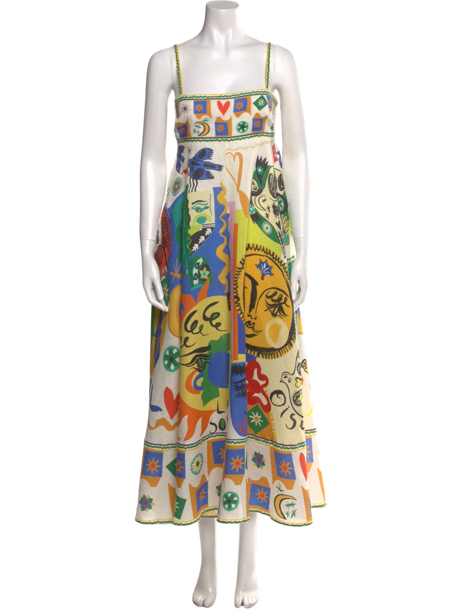 ALÉMAIS Linen Long Dress