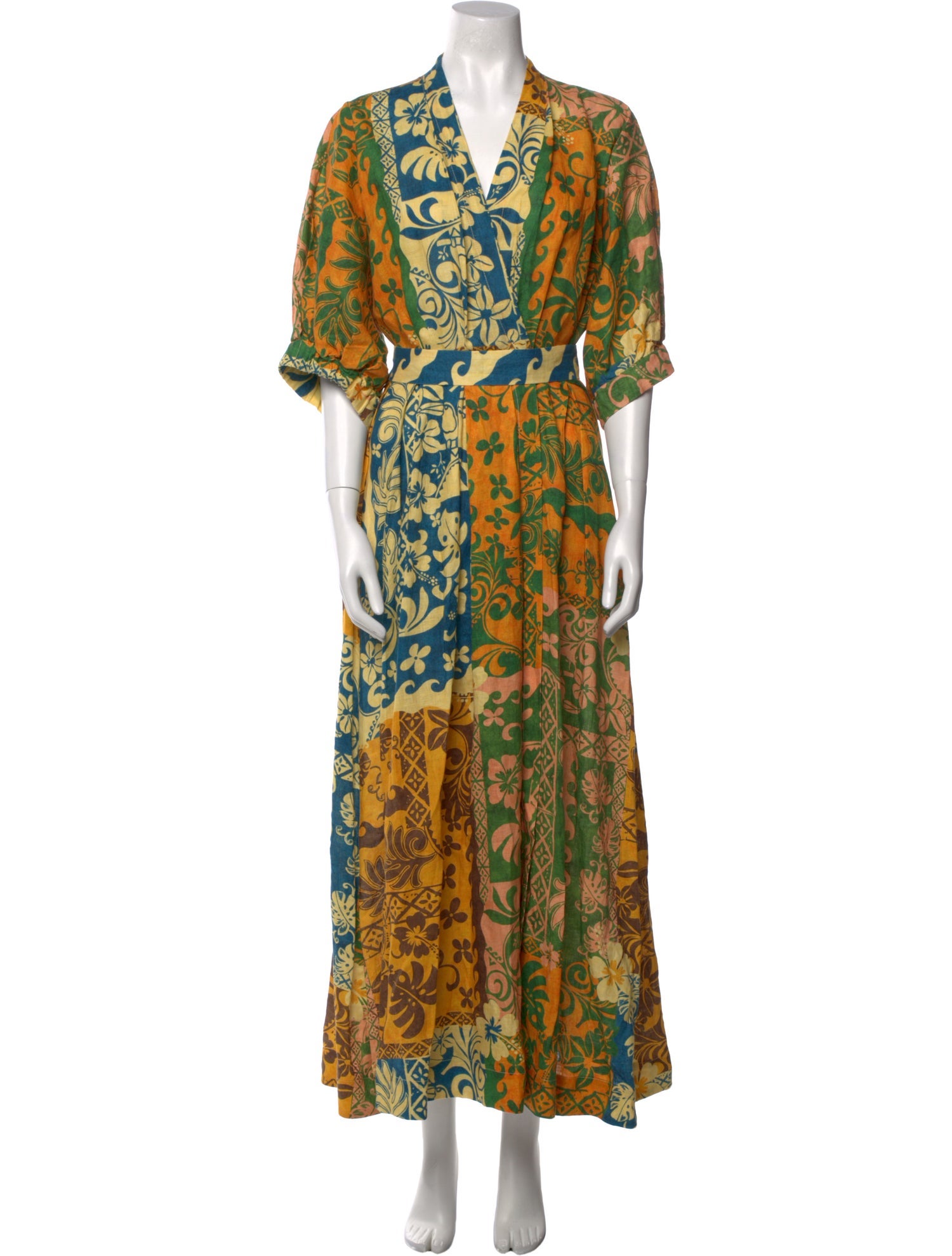 ALÉMAIS Linen Long Dress