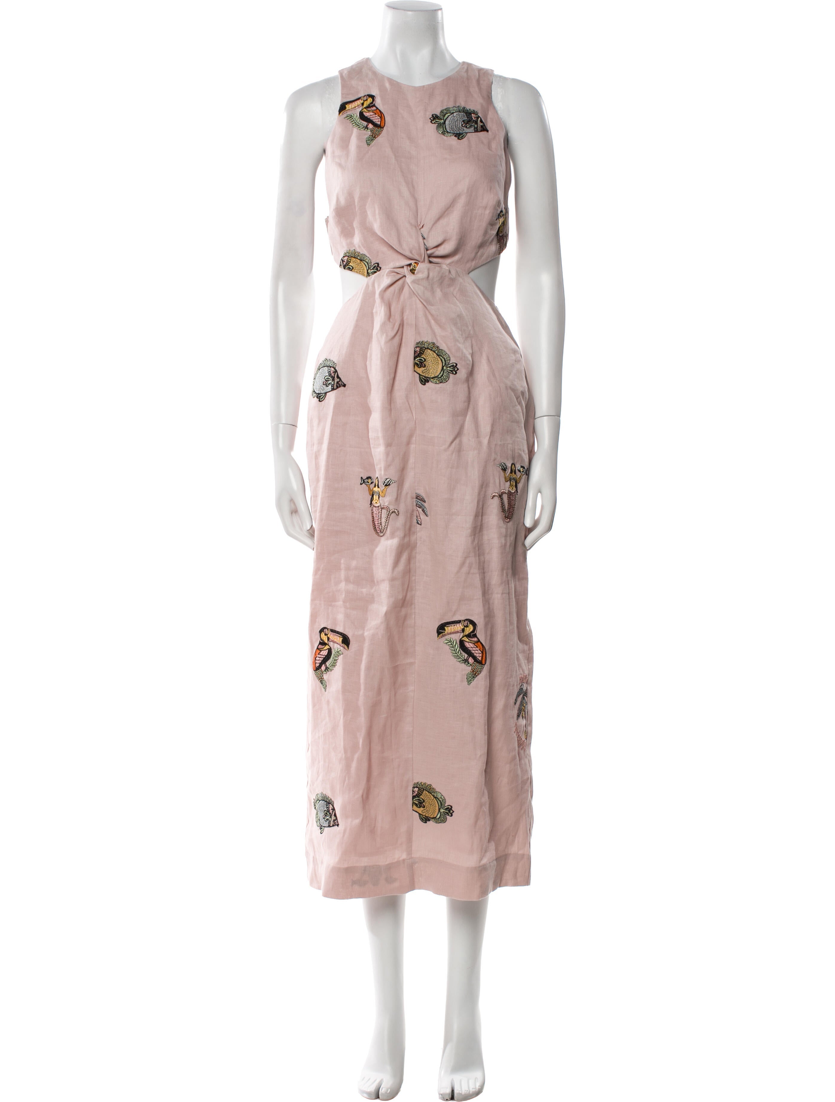 ALÉMAIS Linen Long Dress