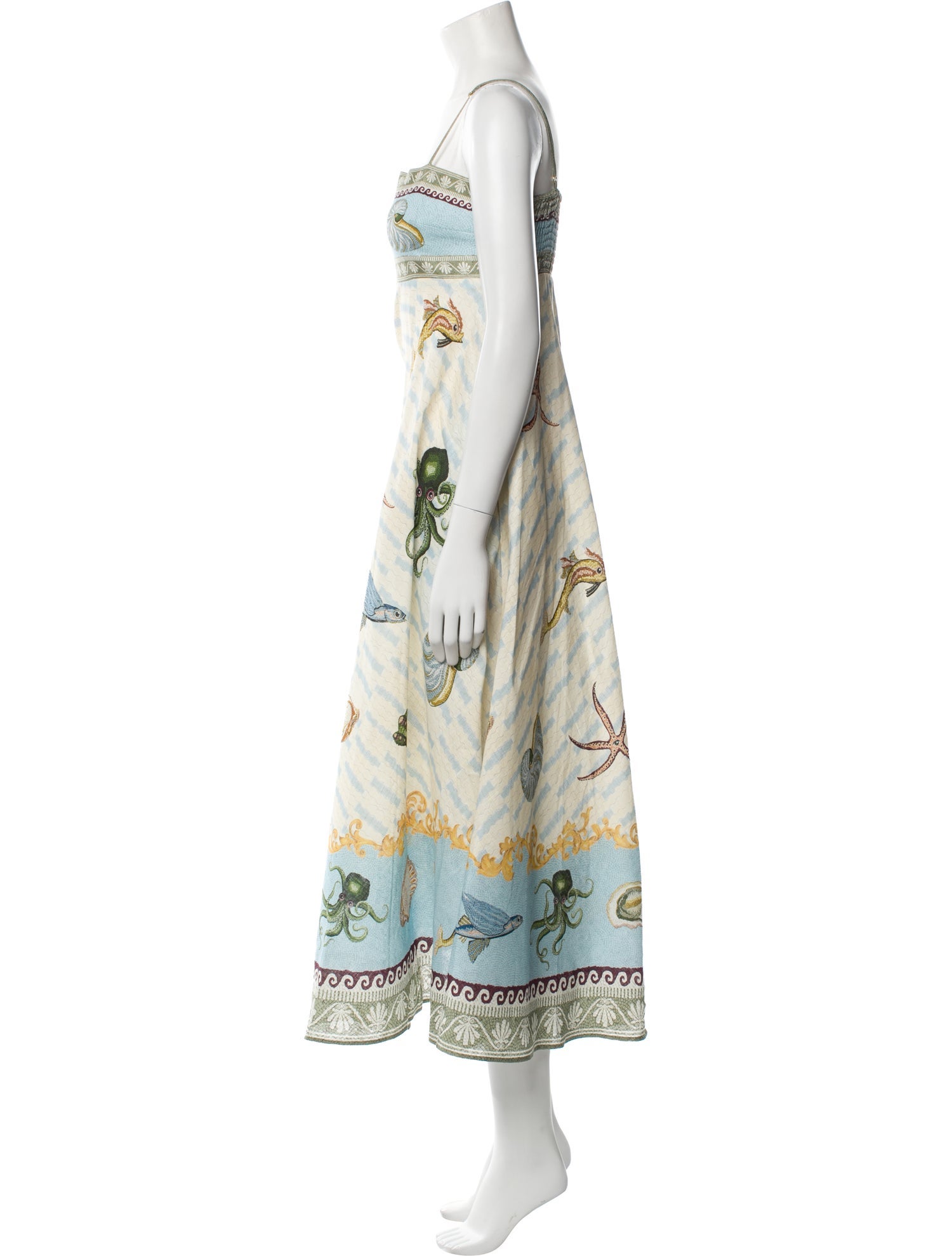 ALÉMAIS Linen Long Dress