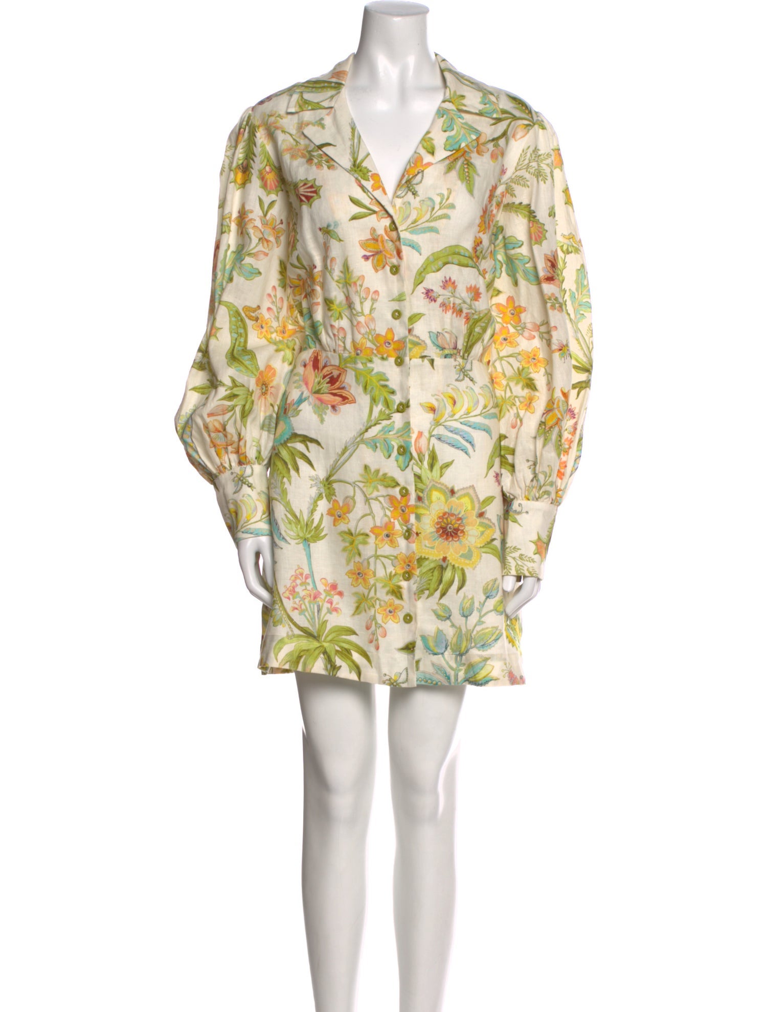 ALÉMAIS Linen Mini Dress