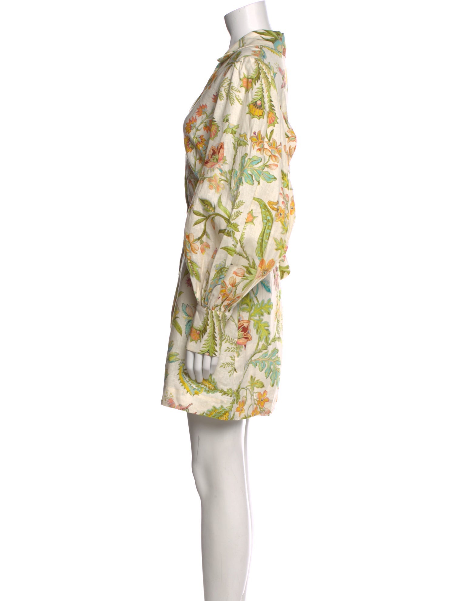 ALÉMAIS Linen Mini Dress