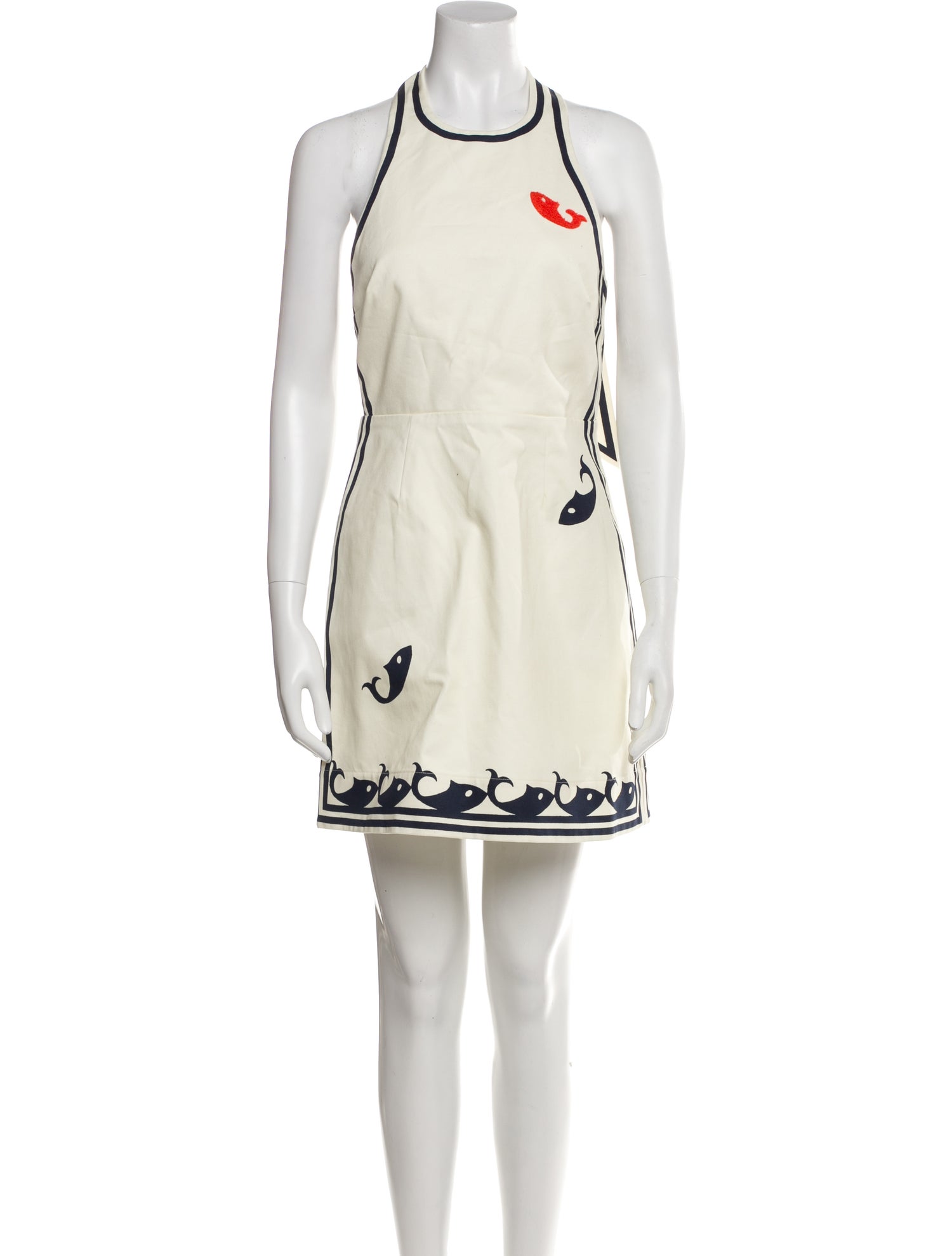 ALÉMAIS Printed Mini Dress