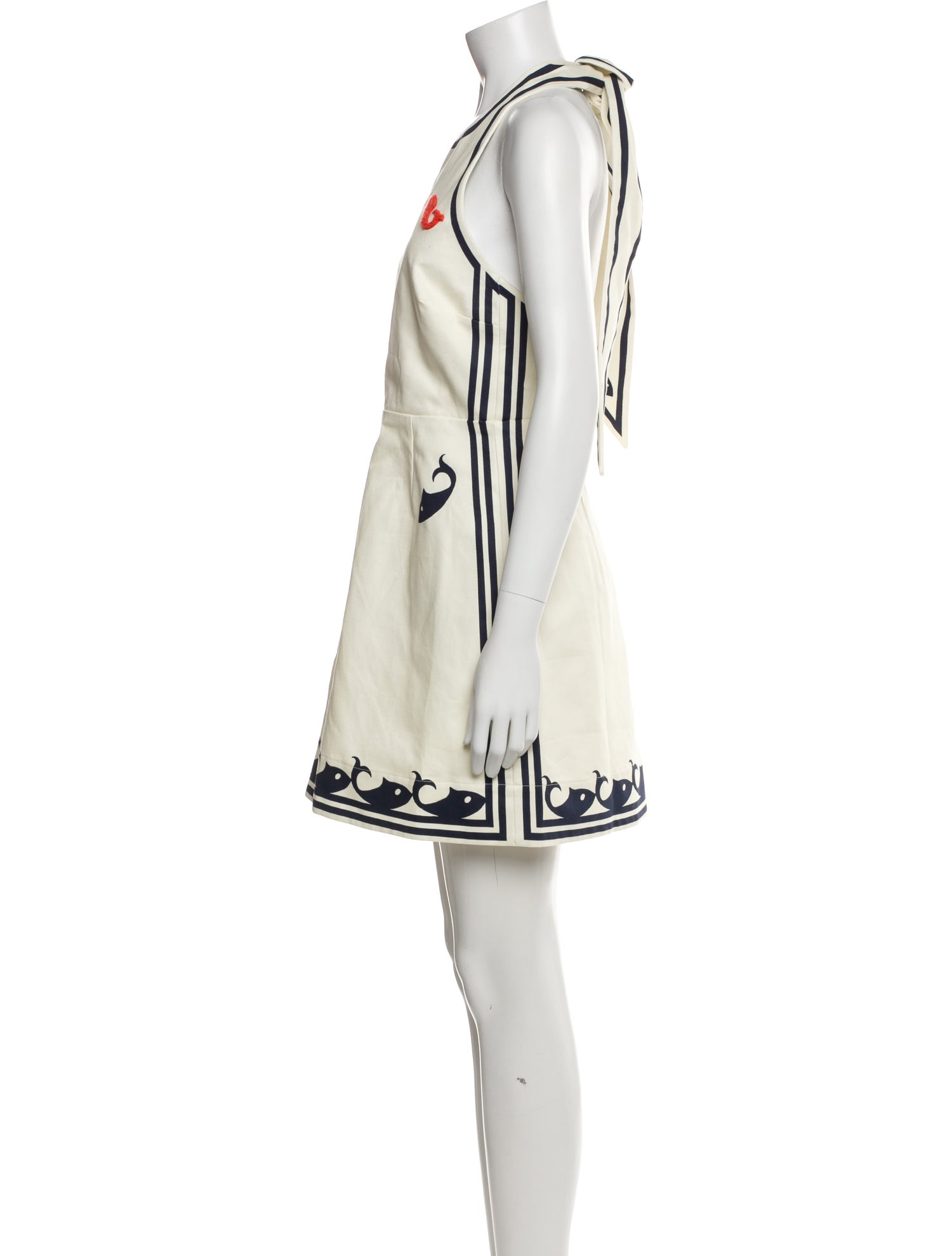 ALÉMAIS Printed Mini Dress